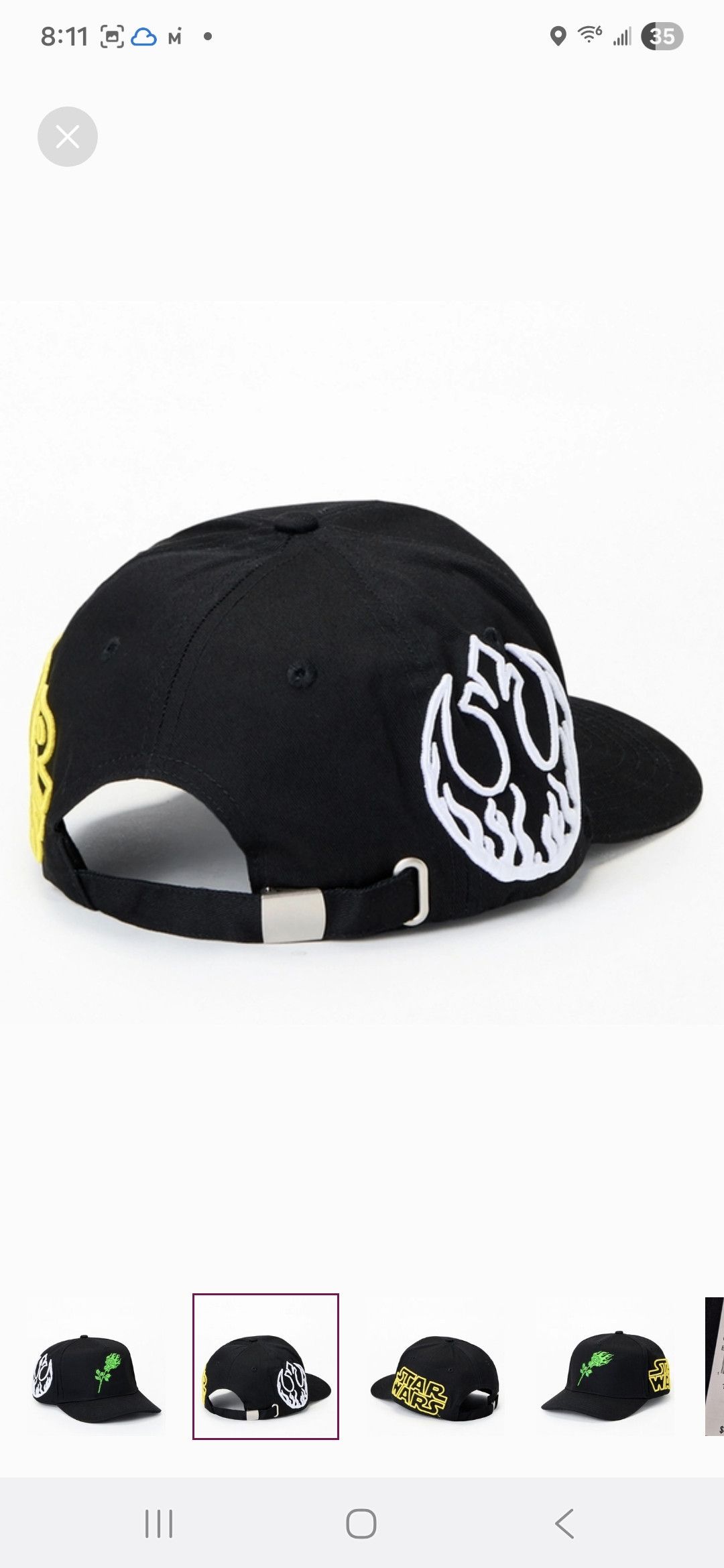 Civil Regime Civil x Star Wars Rebel Dad Hat Size ONE SIZE - 2 Thumbnail