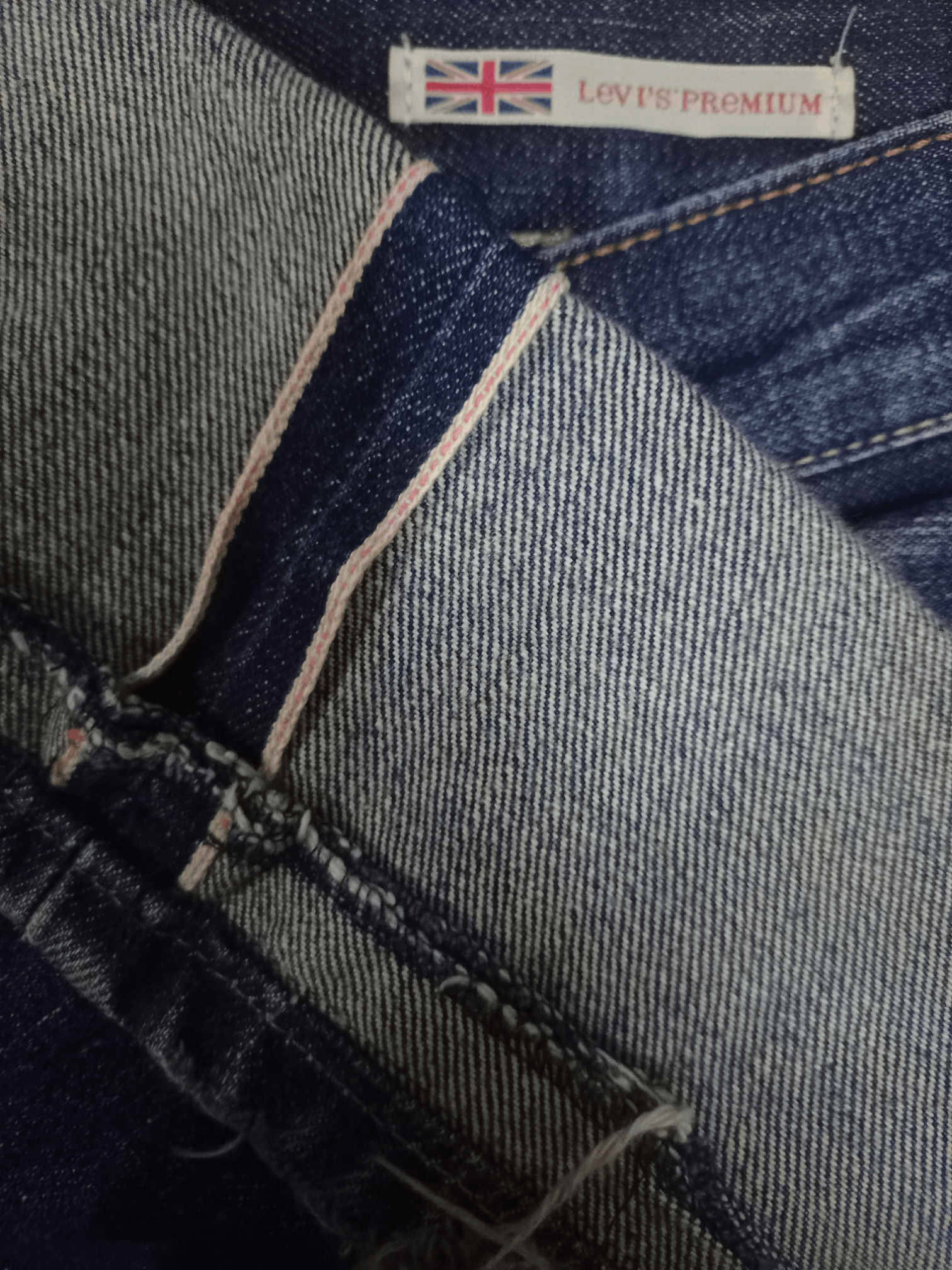 Levi's Vintage 90s Levis 501 Selvedge Premium Baggy Jeans Size US 36 / EU 52 - 3 Thumbnail