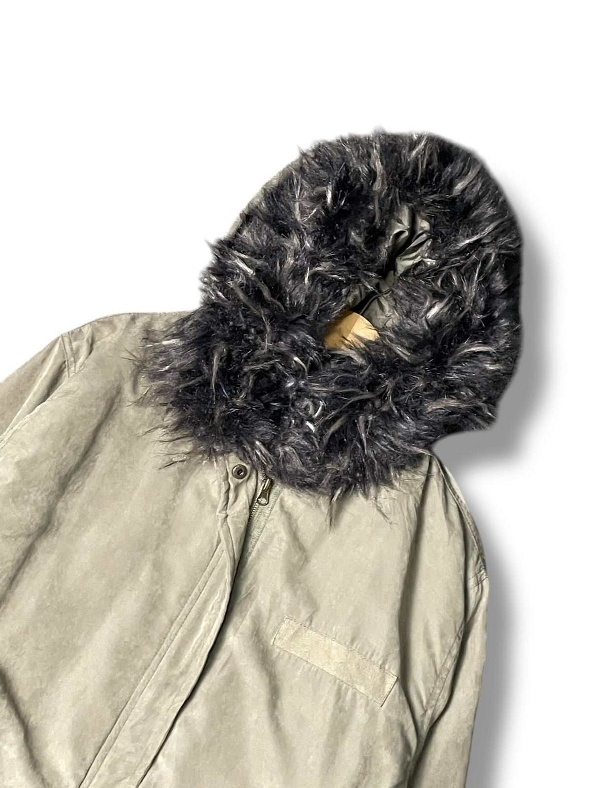 Japanese Brand × Vintage Grace Gallery Brand Fur Hooded Winter Jacket (82) Size US L / EU 52-54 / 3 - 2 Thumbnail