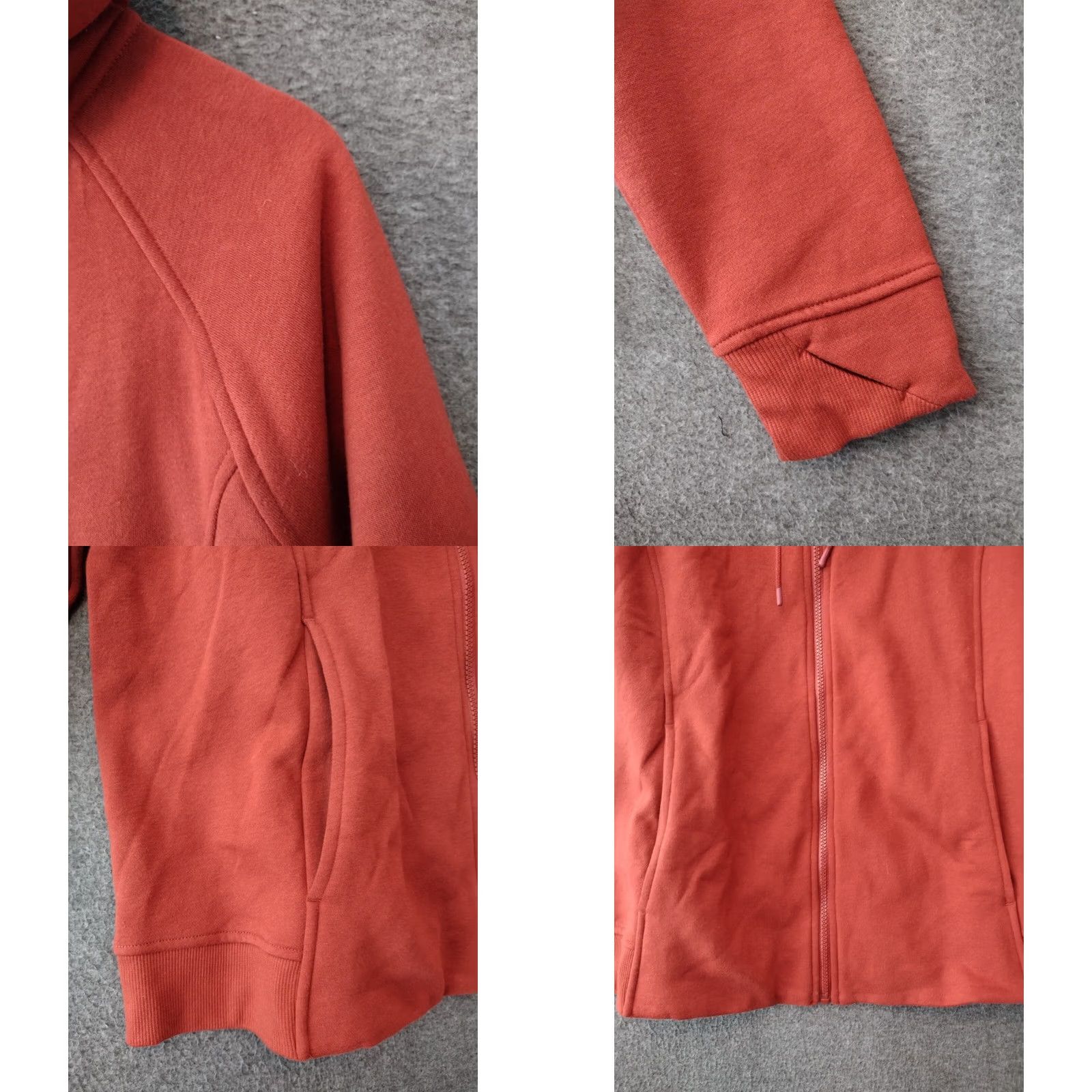 Vintage All in Motion Hooded Fleece Sweatshirt Women's Plus Size 2XL Red Full Zip Hooded Sweatshirt Activewear Size XXL / US 16-18 / IT 52-54 - 8 Thumbnail