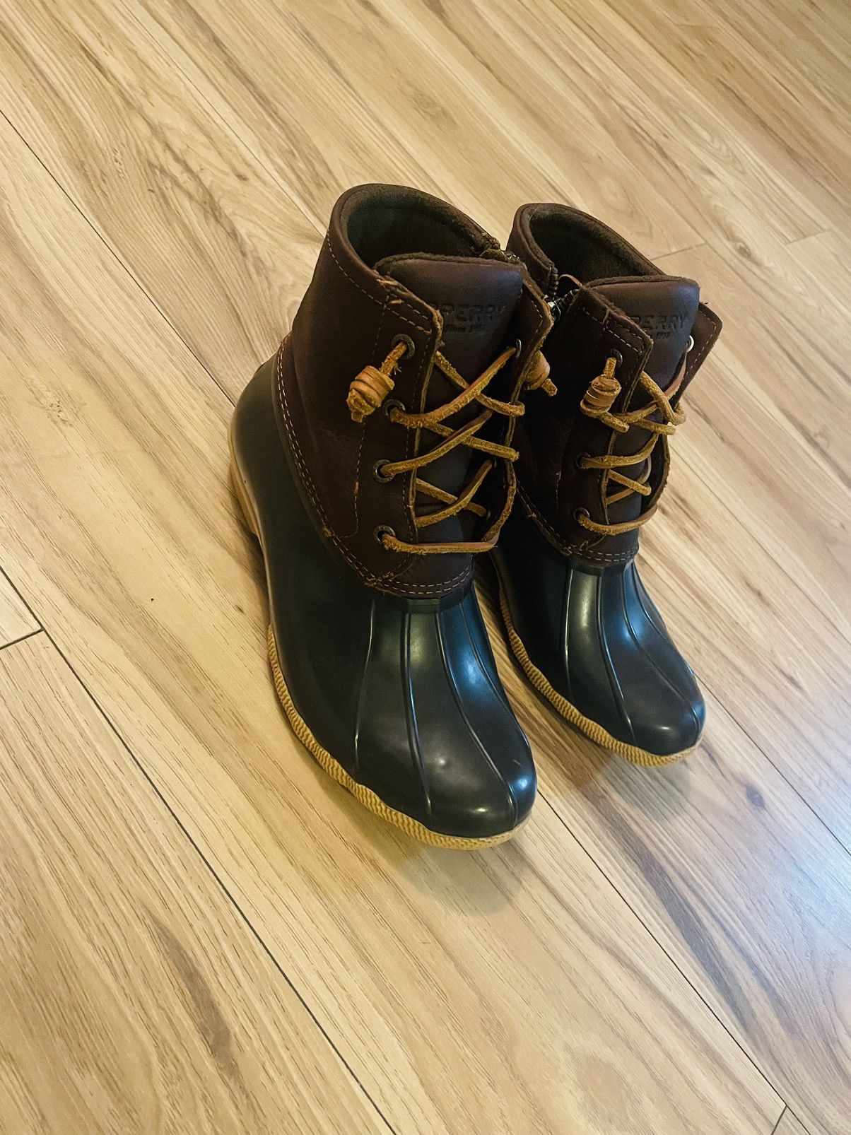 Sperry × Vintage Women's Sperry Saltwater Duck Boot Size US 7.5 / IT 37.5 - 1 Thumbnail