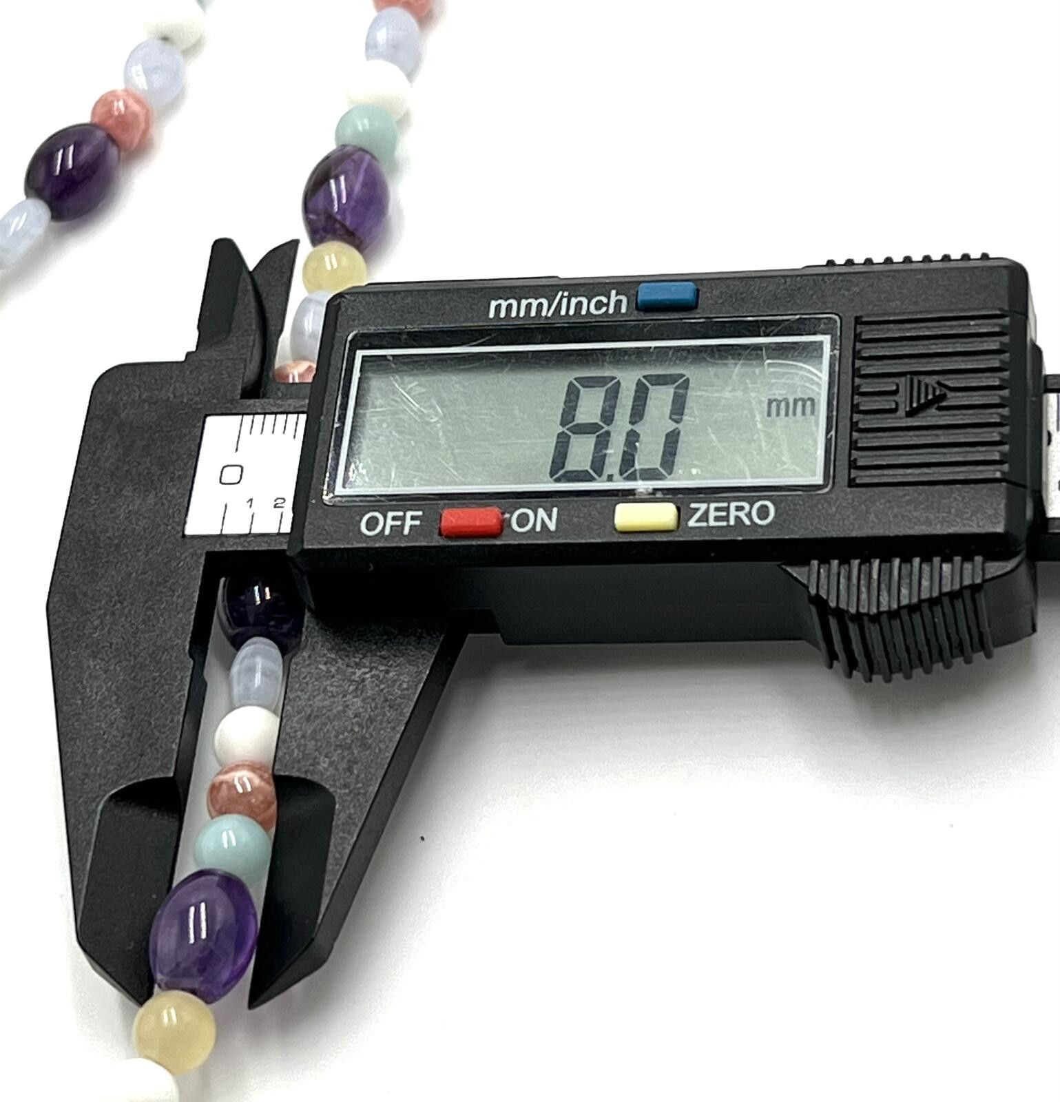 Other 925 Carolyn Pollack Citrine, Amethyst & Agate Bead Necklace Size ONE SIZE - 4 Thumbnail