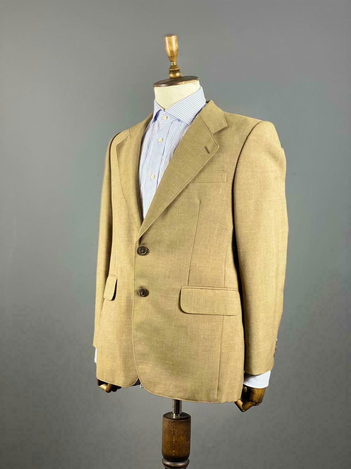 Designer Steinbock Vintage Brown Wool 2 Coat Jacket M / US 40 / EU 50 Size 40R - 1 Thumbnail