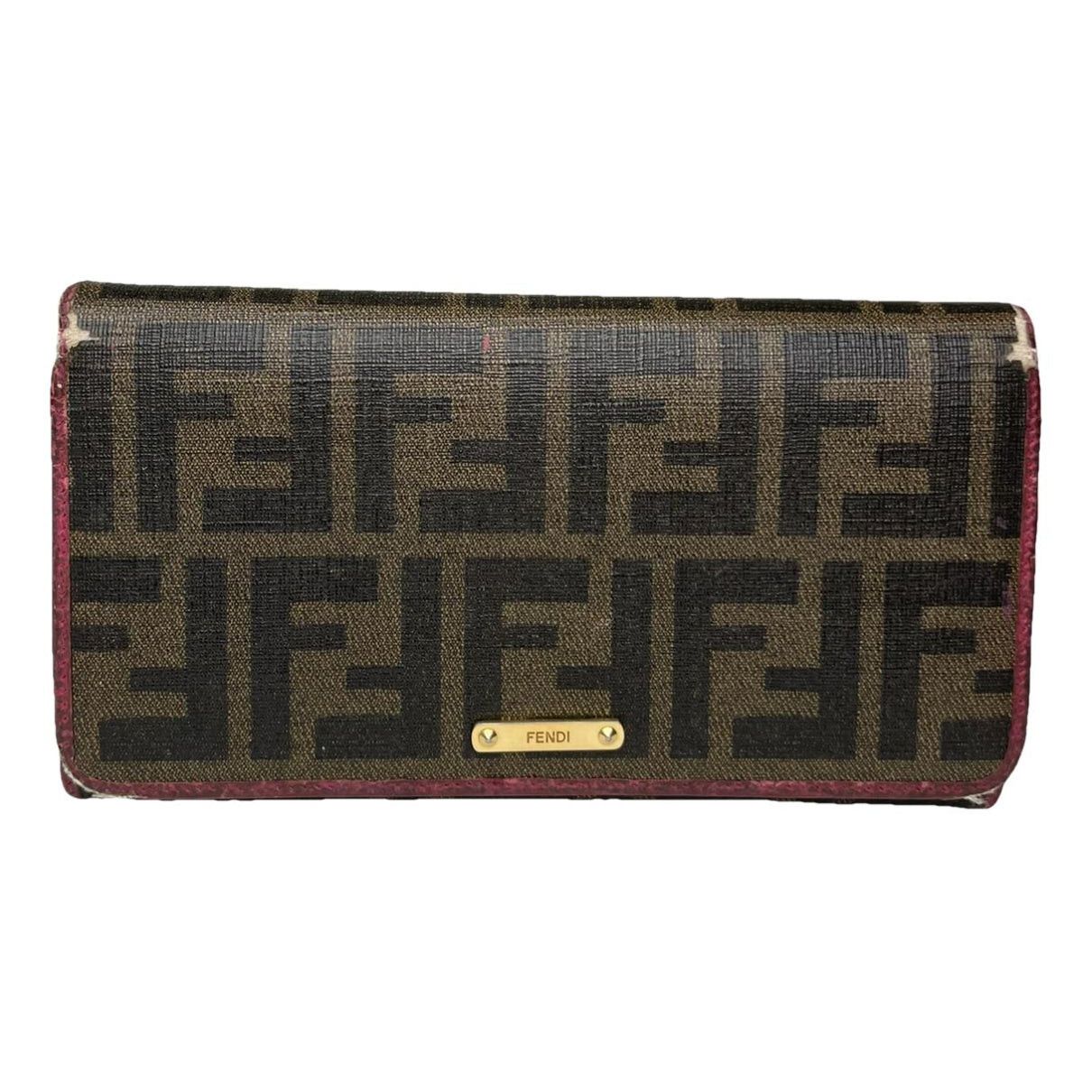 Fendi Baguette Brown Leather Wallet Size ONE SIZE - 1 Thumbnail
