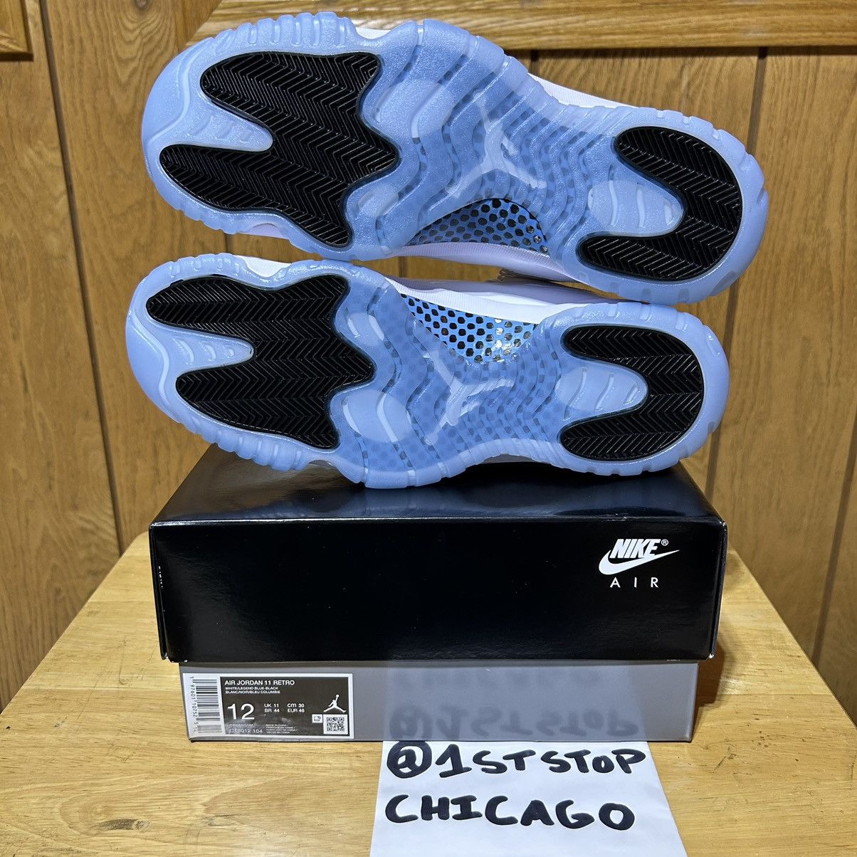Designer × Jordan Brand × Nike Air Jordan 11 Retro Legend Blue 2024 Mens Size 12 NEW Size US 12 / EU 45 - 8 Thumbnail