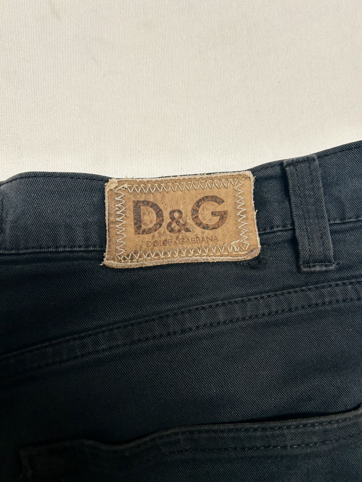 Dolce & Gabbana 2000s Painted Denim Jeans Size US 33 - 7 Thumbnail