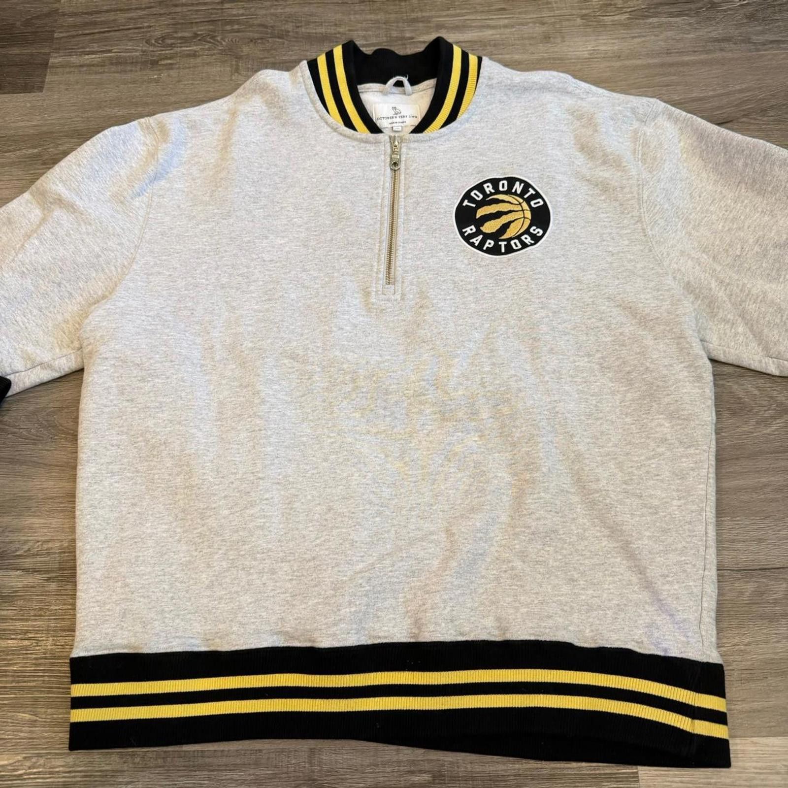 October's Very Own Toronto Raptors OVO octobers very own quarter zip sweatshirt Size US L / EU 52-54 / 3 - 6 Thumbnail