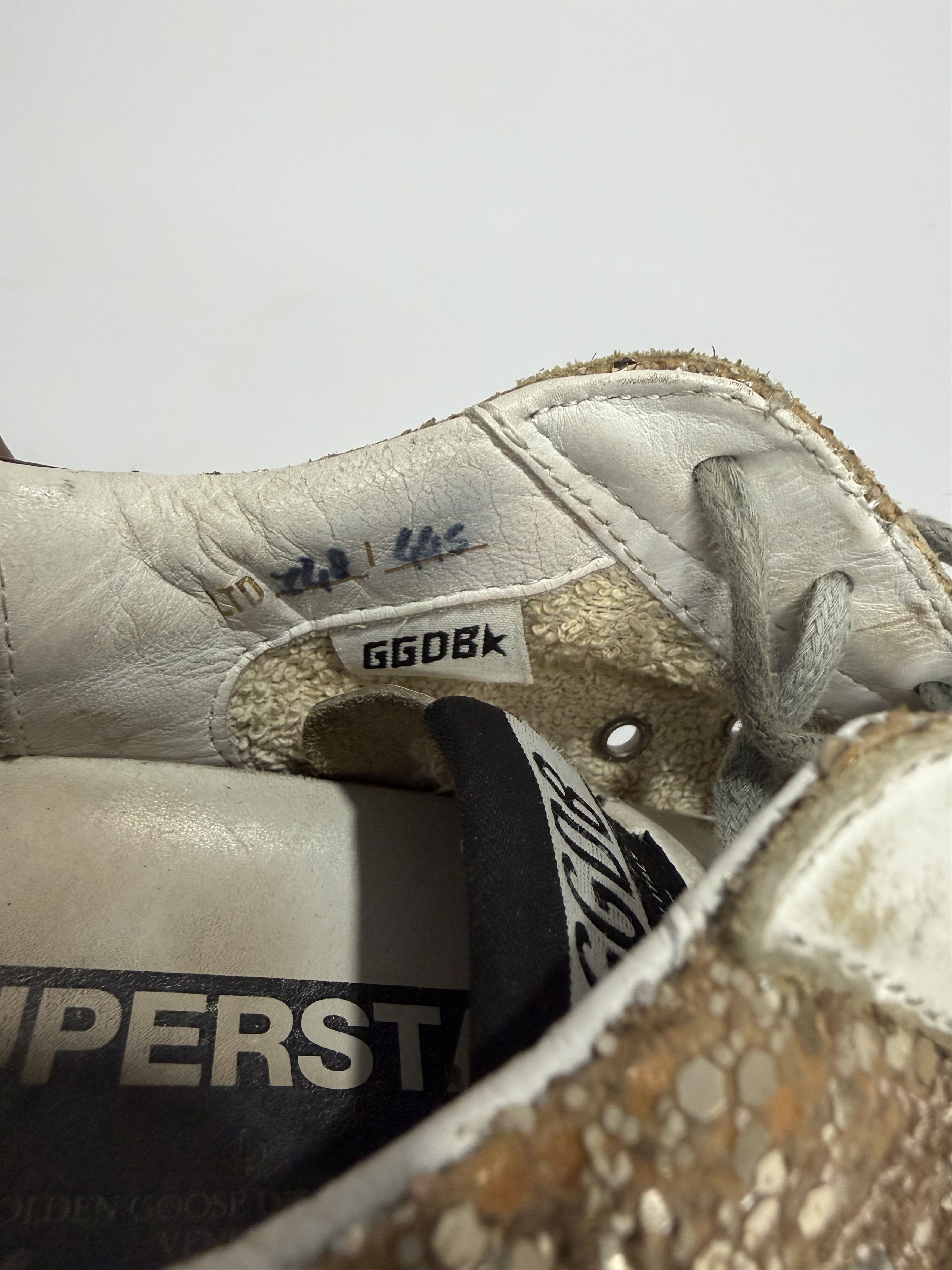 Golden Goose Golden Goose Metallic Gold Glitter Superstar Sneakers Size US 8 / EU 41 - 9 Thumbnail