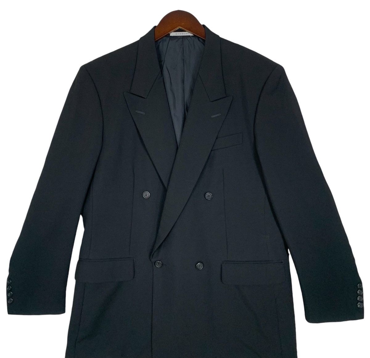 Designer Givenchy Monsieur by Givenchy Designer Luxury Coat Size US M / EU 48-50 / 2 - 2 Thumbnail