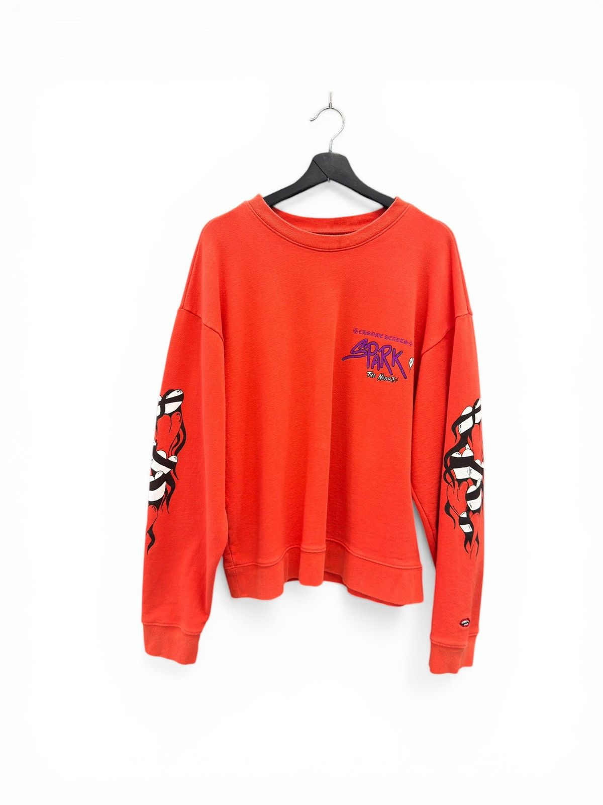 Chrome Hearts Chrome Hearts Matty Boy Sadistic Orange Crewneck Size US L / EU 52-54 / 3 - 1 Thumbnail