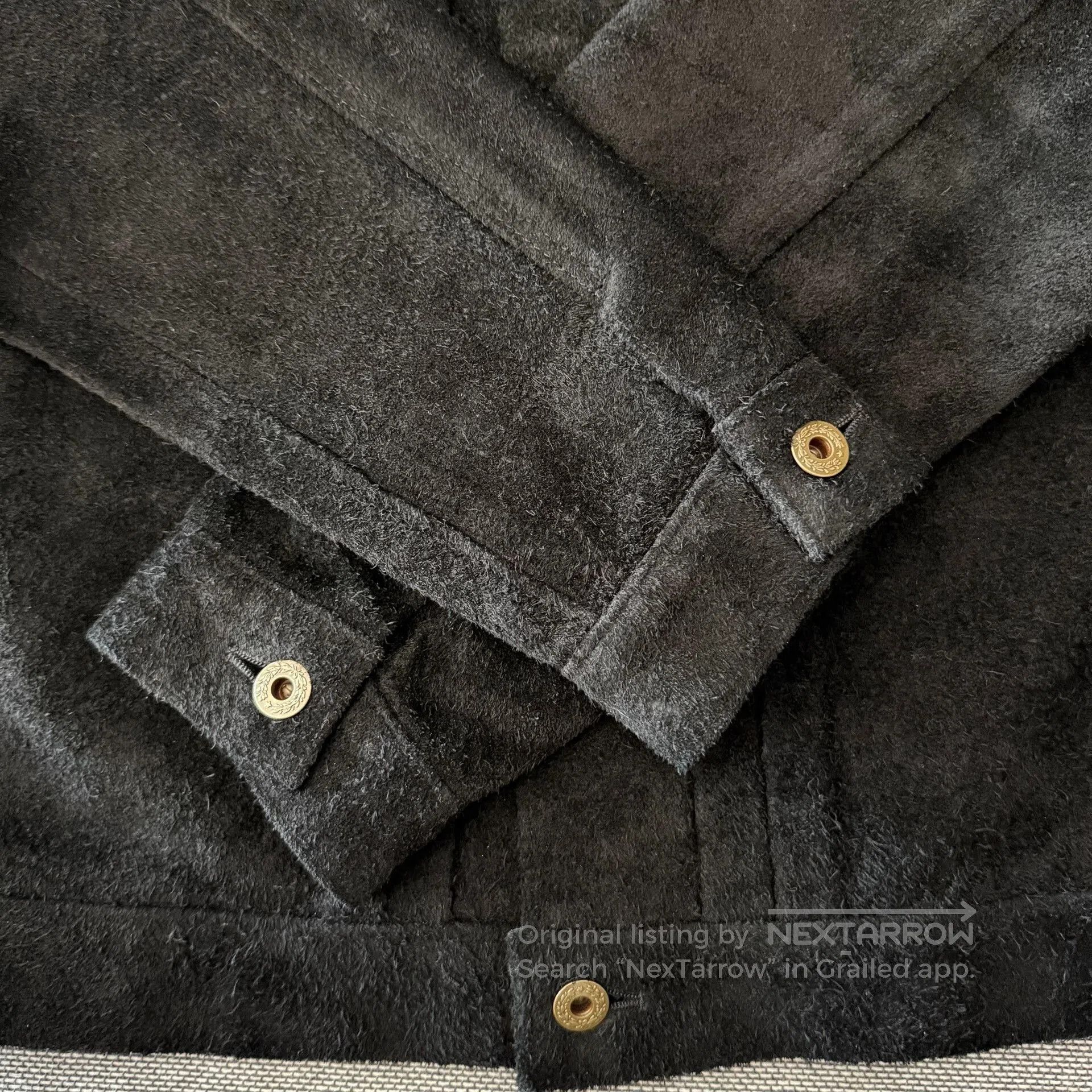 Y'2 Leather Y'2 Leather Black Suede Leather Jacket. Size US XXS / EU 40 - 6 Thumbnail