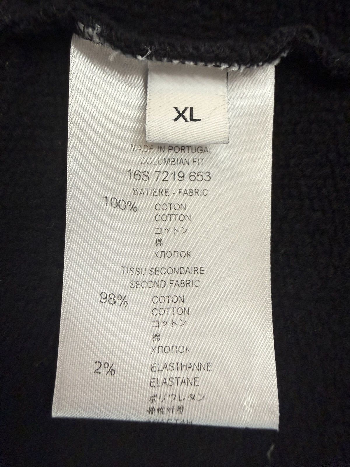 Givenchy GIVENCHY PARIS — Sleeveless Side-Zip Hoodie Vest Black | XL Size US XL / EU 56 / 4 - 18 Thumbnail