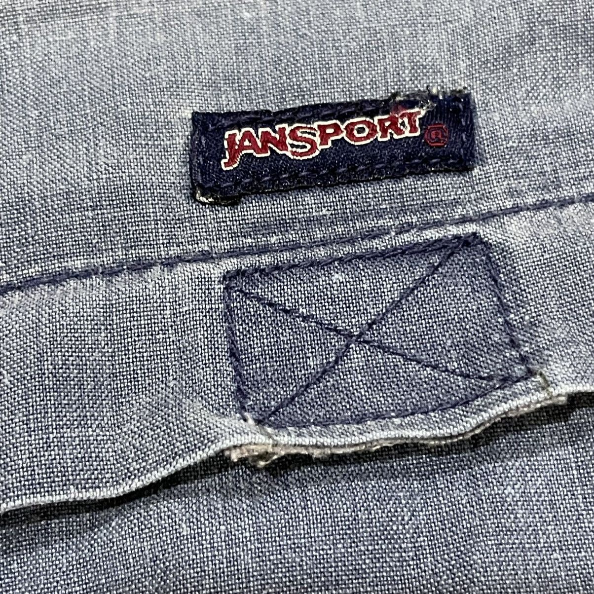 Jansport Vintage JanSport Outdoor Utility Shorts Blue Cotton Canva Size US 34 / EU 50 - 6 Thumbnail