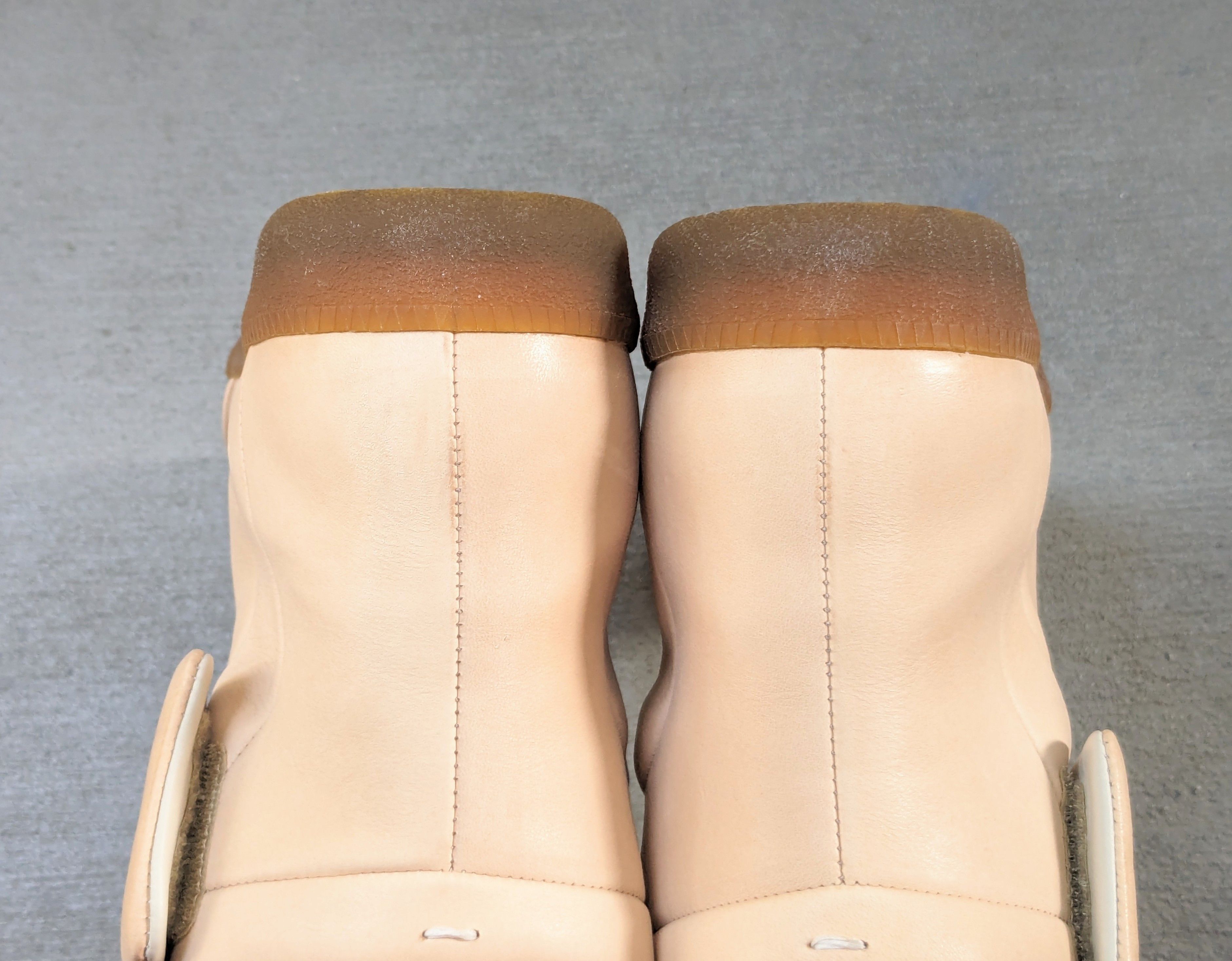 Maison Margiela Maison Margiela Future Beige 10 43 Leather High Tops Rare Size US 10 / EU 43 - 17 Thumbnail