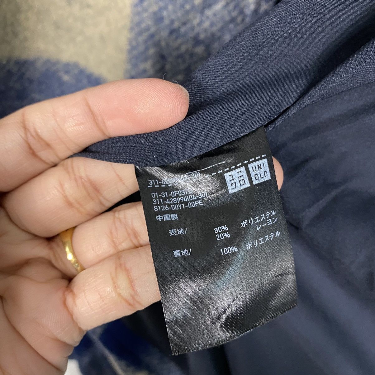 Japanese Brand 📌Vintage Wool Button Jacket Uniqlo Tartan Issey Miyake Size US S / EU 44-46 / 1 - 19 Thumbnail