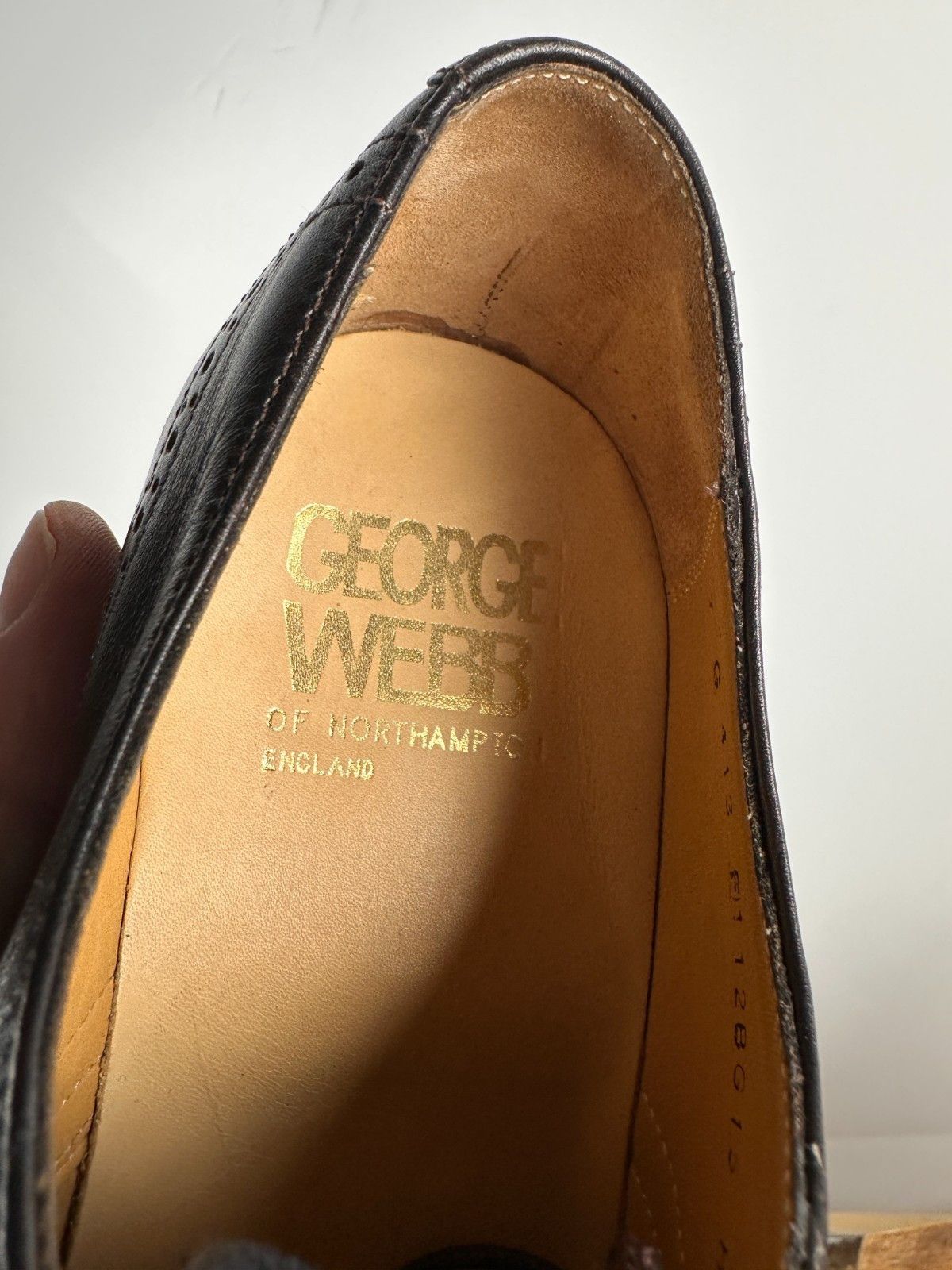 Other George Webb Brogues Brown Leather Shoes Size US8 UK7 EU42 Size US 8 / EU 41 - 11 Thumbnail