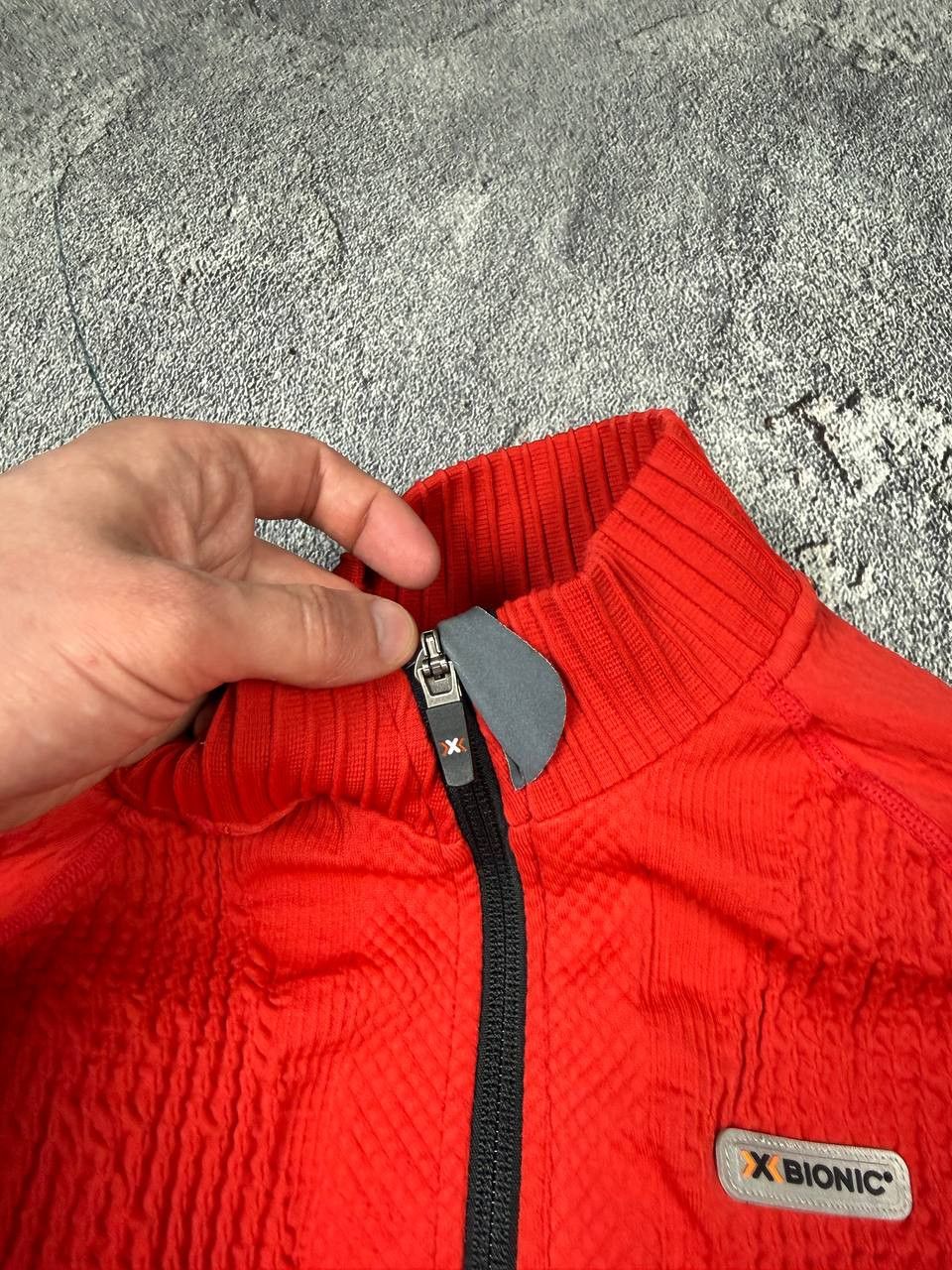Vintage X Bionic Red Quarter Zip Longsleeve Outdoor Style Size M / US 6-8 / IT 42-44 - 5 Thumbnail