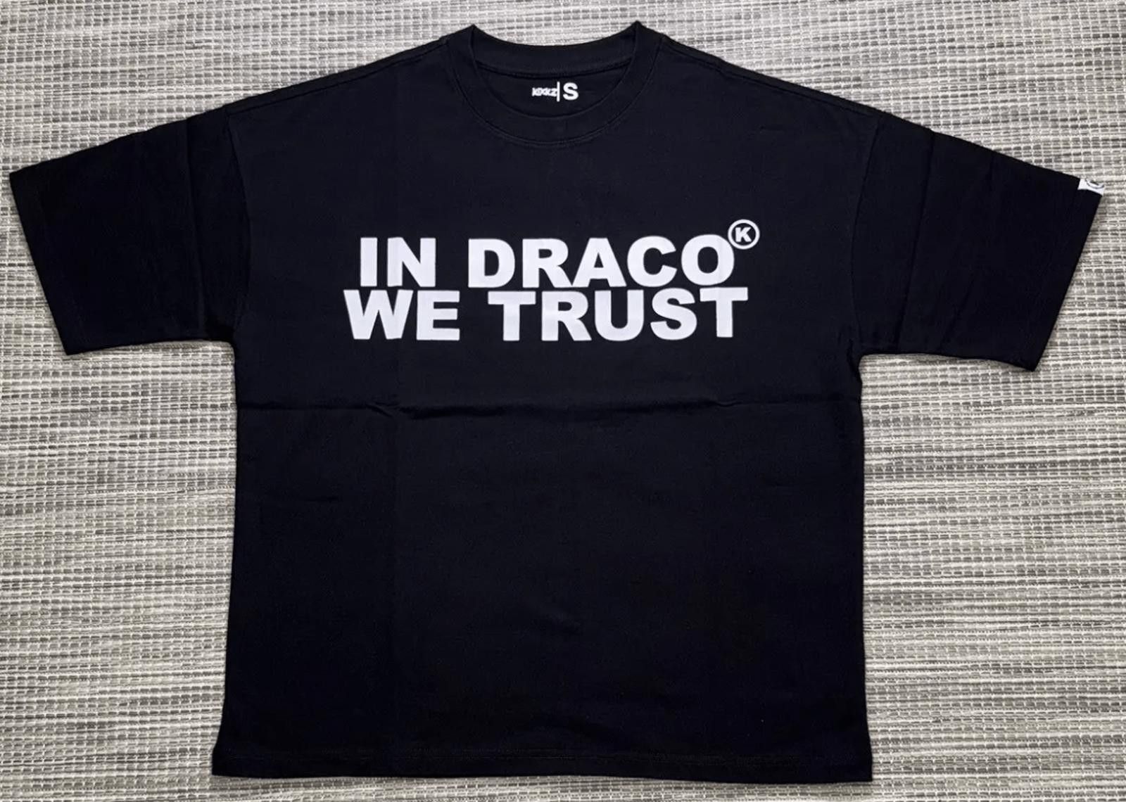 Other Kixkz Black/White In Draco We Trust Tee Size US M / EU 48-50 / 2 - 1 Thumbnail