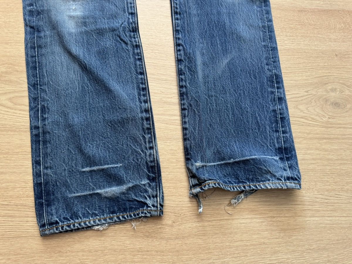 Levi's Vintage Clothing Levi’s 501 Mede In USA Selvedge Denim Blue Denim Jeans Size US 32 / EU 48 - 4 Thumbnail