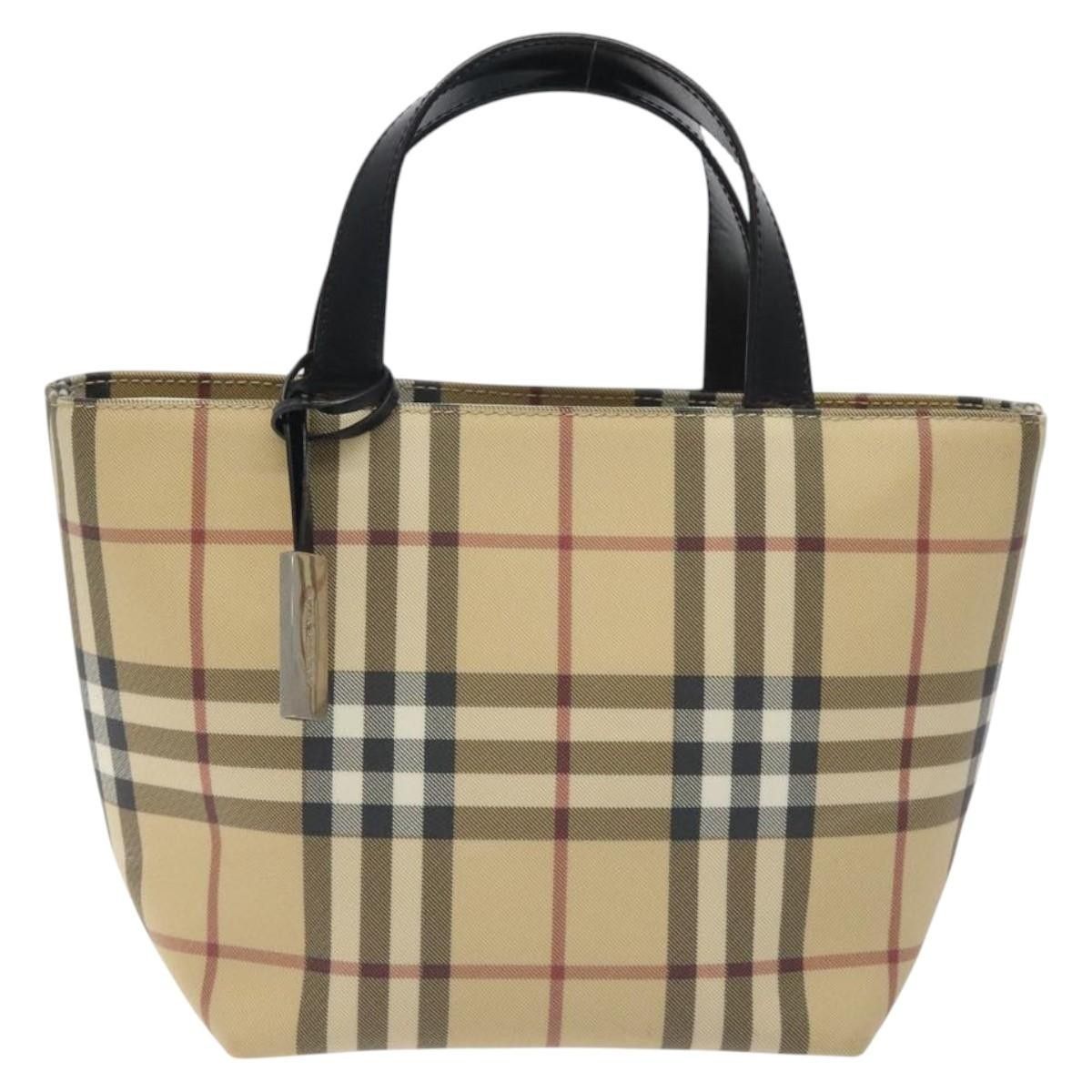 Burberry Burberry Nova Check Tote canvas check pattern Size ONE SIZE - 1 Thumbnail
