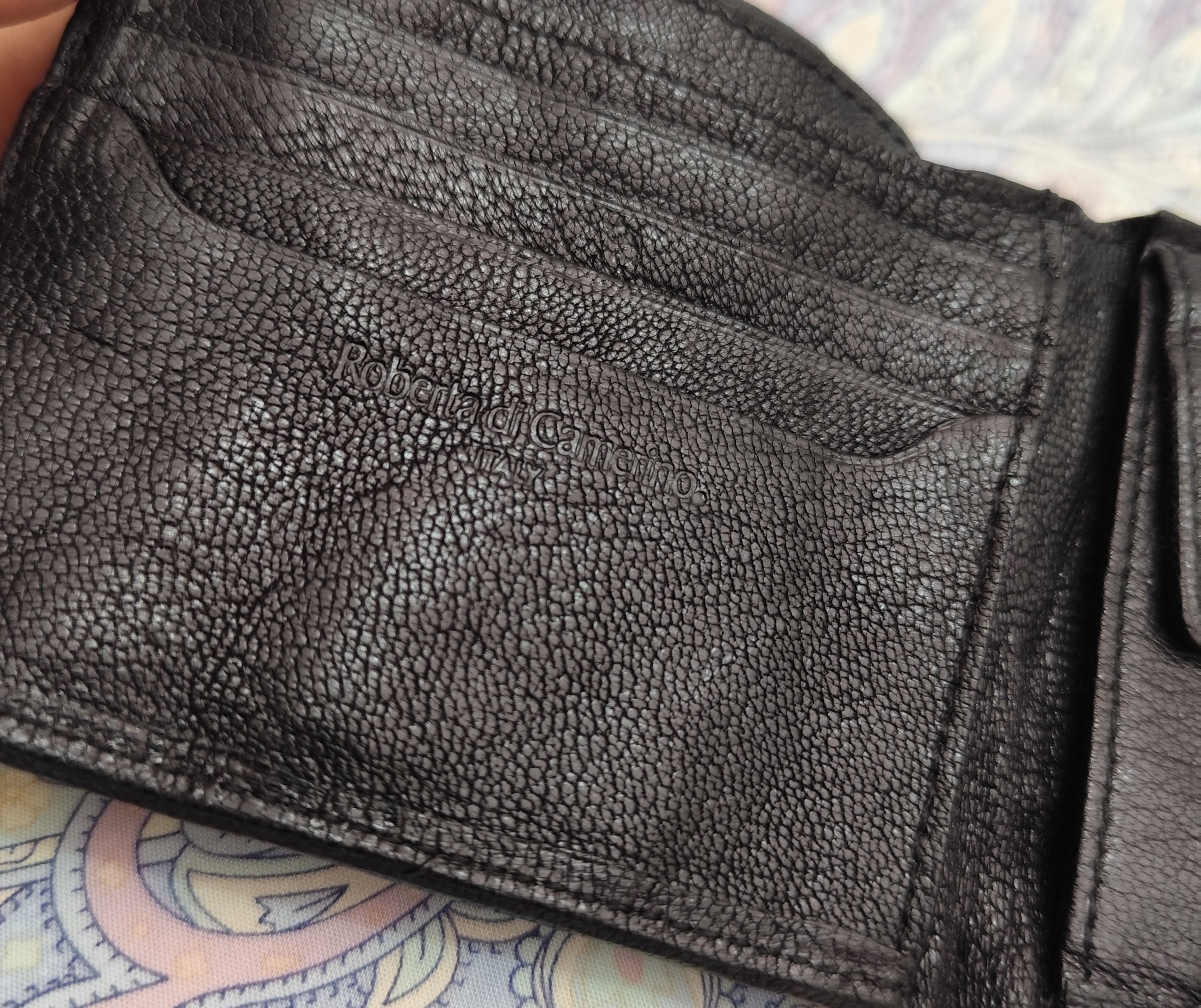 Roberta di Camerino Roberta di Camerino Black Leather Bi-fold Wallet Size ONE SIZE - 6 Thumbnail