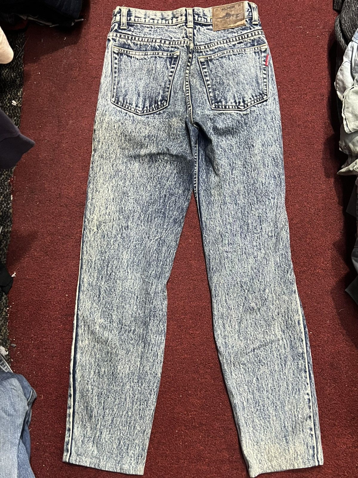 Vintage Gold Rush vintage acid wash jeans sz 28 Size US 29 - 2 Thumbnail