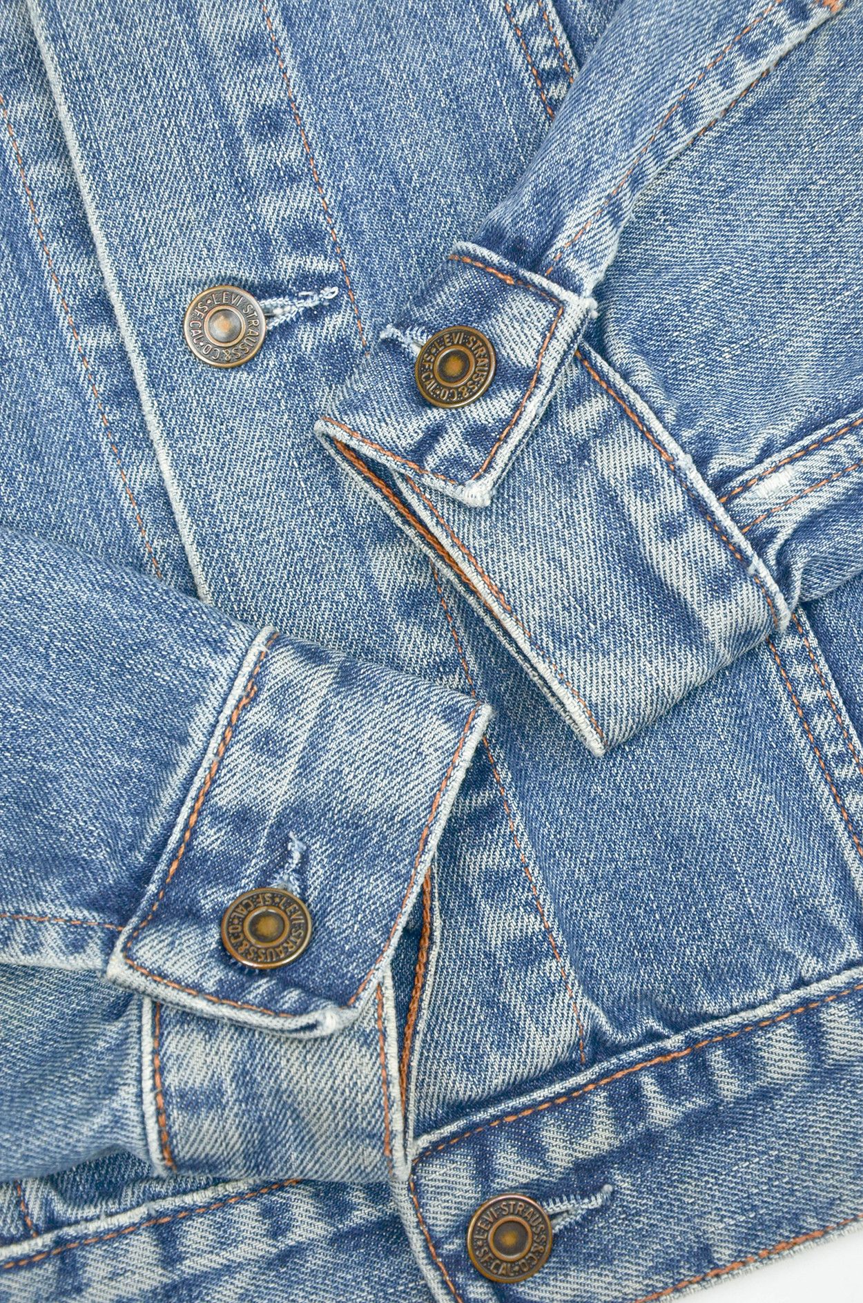 Levi's Levi’s Strauss & Co. Denim Patch Jacket – Women’s M Size M / US 6-8 / IT 42-44 - 3 Thumbnail