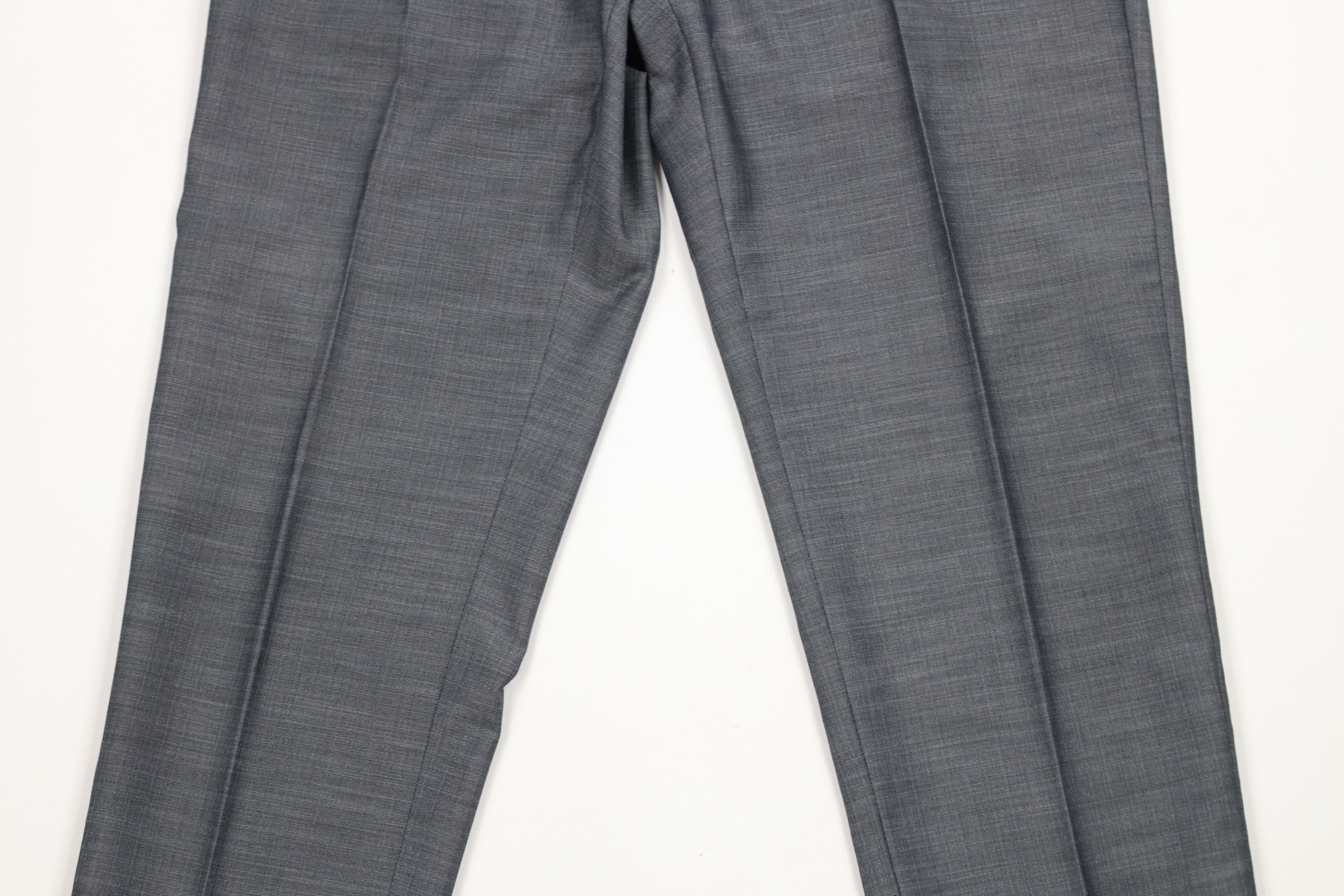Calvin Klein Calvin Klein Slim Fit Linen Blend Chambray 2 Piece Suit Size 38S - 13 Thumbnail