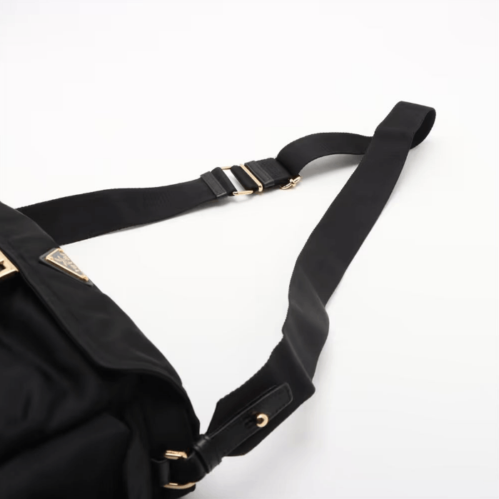 Prada Tessuto Explorer Medium Nylon Leather Two-Way Shoulder Bag Size ONE SIZE - 5 Thumbnail