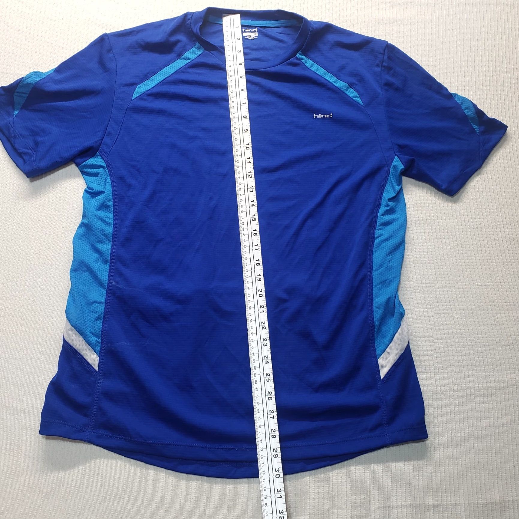 Vintage Hind Blue Shirt Adult XL Extra Large Mens Short Sleeve Breathable All Seasons Logo Size US XL / EU 56 / 4 - 7 Thumbnail