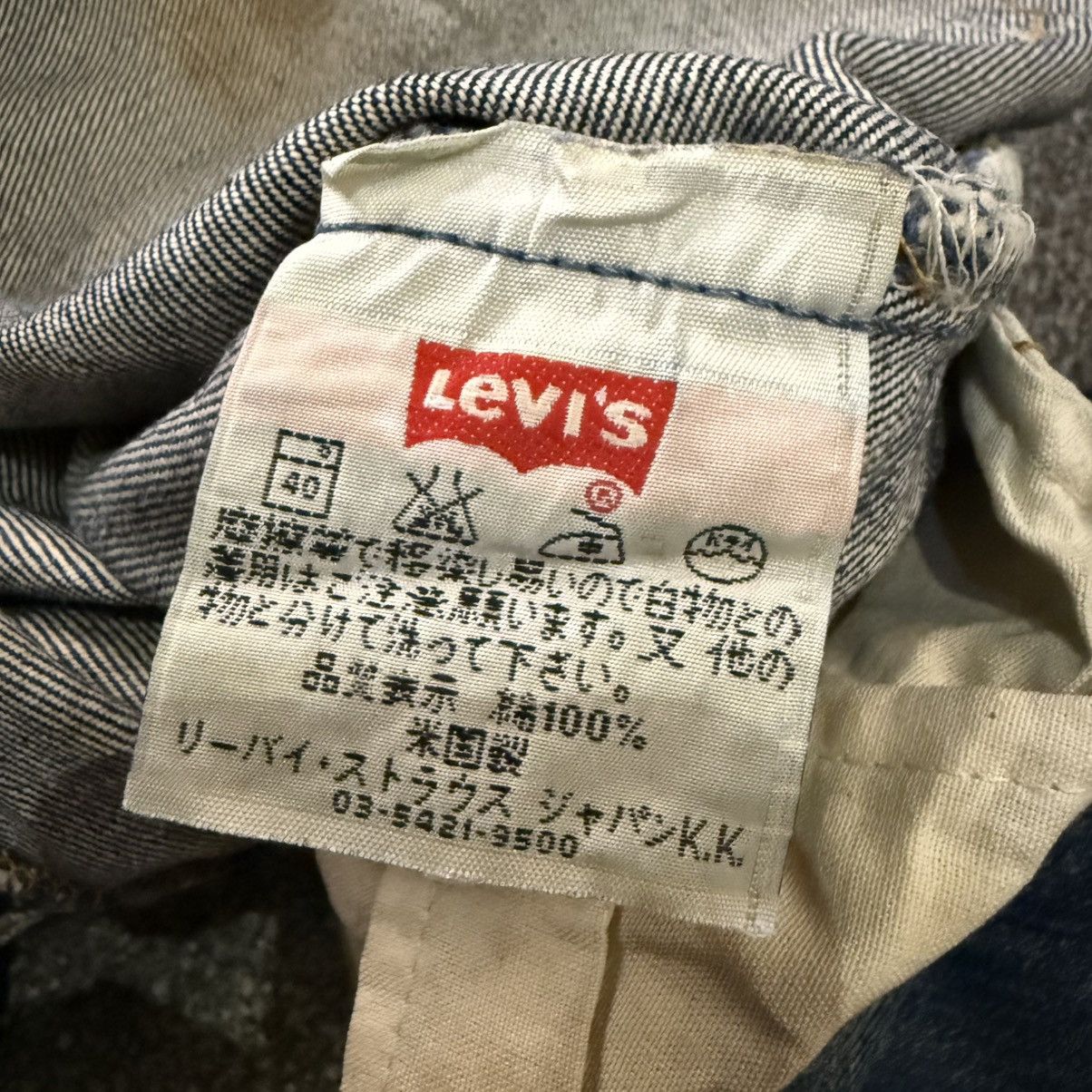 Levi's Vintage Clothing 90s Japanese Levis 501 Mud Wash Distressed Denim W34 Size US 34 / EU 50 - 14 Thumbnail