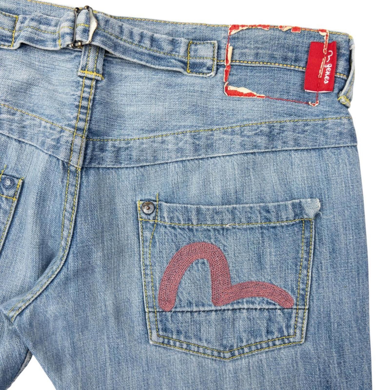 Evisu Vintage Evisu Double Gull Japanese Denim Jeans Size W34 Size 34" / US 12 / IT 48 - 7 Thumbnail