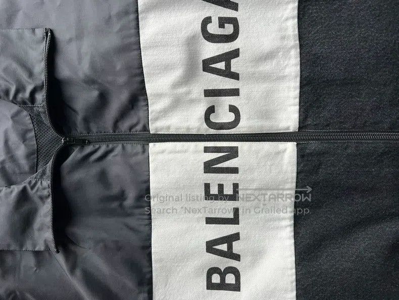 Balenciaga Balenciaga Denim Patchwork Windbreaker Size XS / US 0-2 / IT 36-38 - 4 Thumbnail