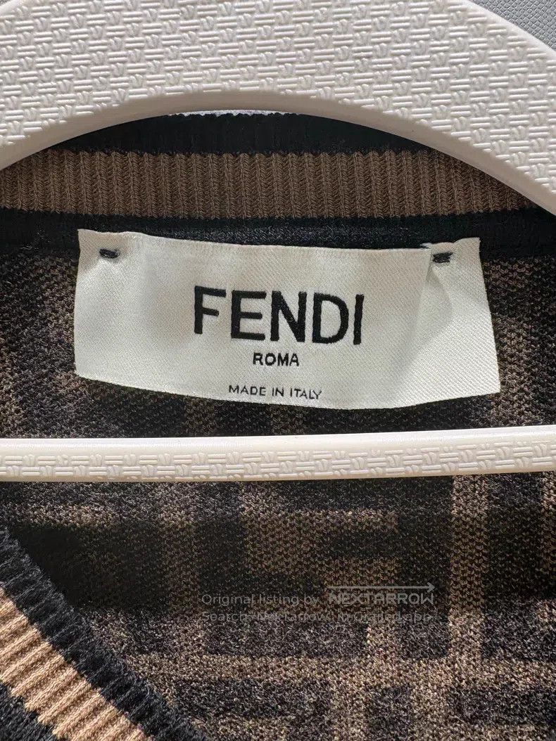 Fendi Fendi Classic full print old flower knitted long-sleeve to Size XS / US 0-2 / IT 36-38 - 3 Thumbnail