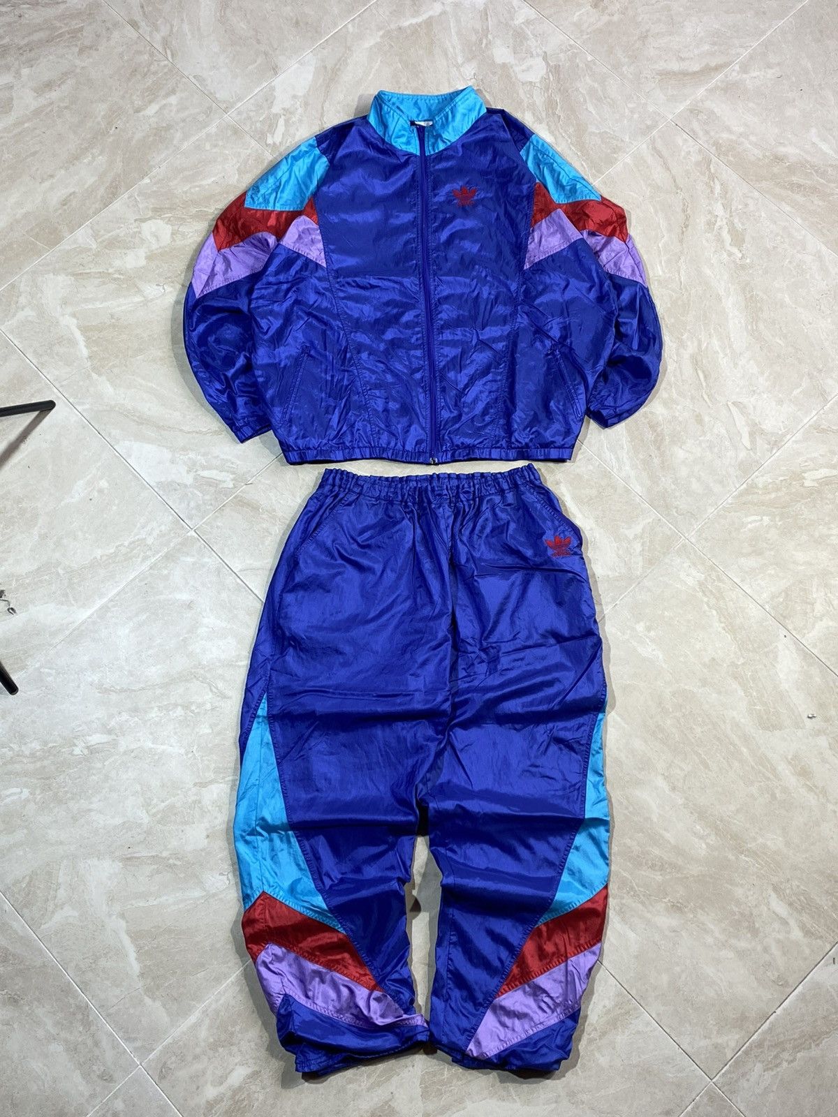 Vintage 90's Nike Mini Swoosh Full Zip Windbreaker Nylon
