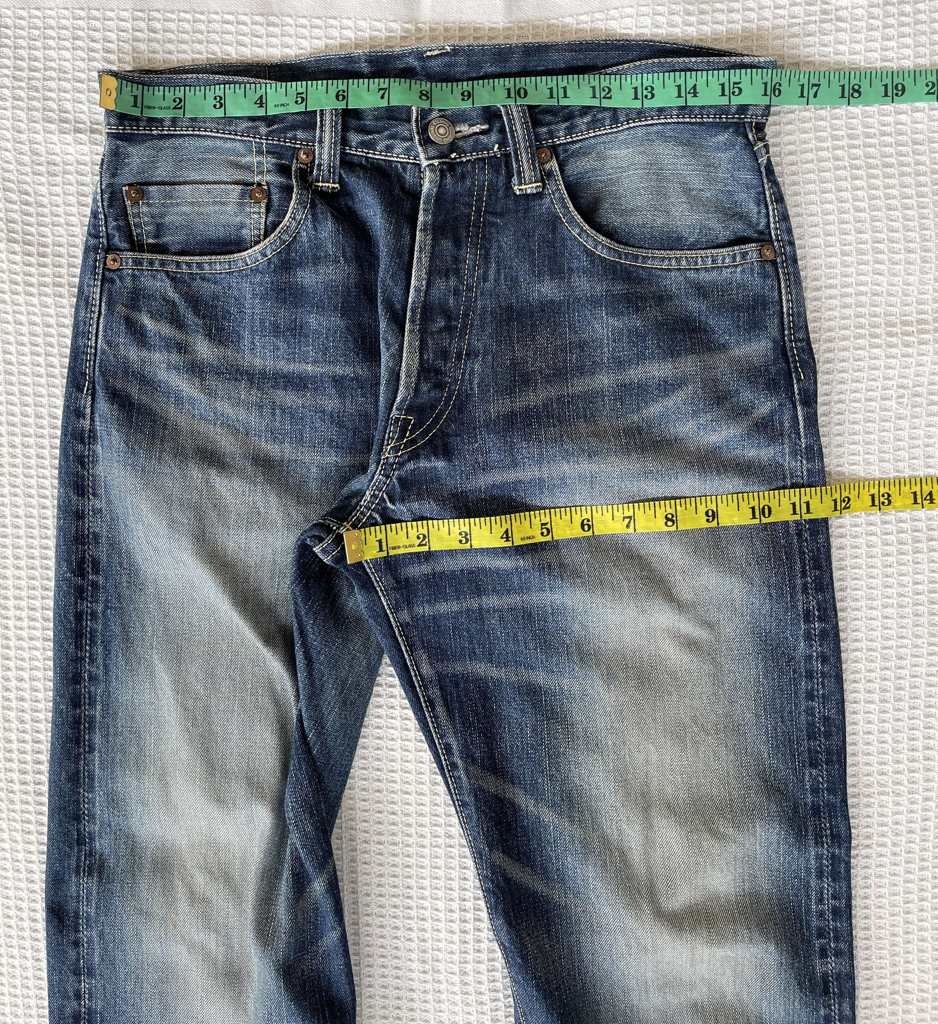 Kapital Vintage’90s🔥ETERNAL By Kapital🔥Distressed Selvedge Denim Size US 32 / EU 48 - 4 Thumbnail