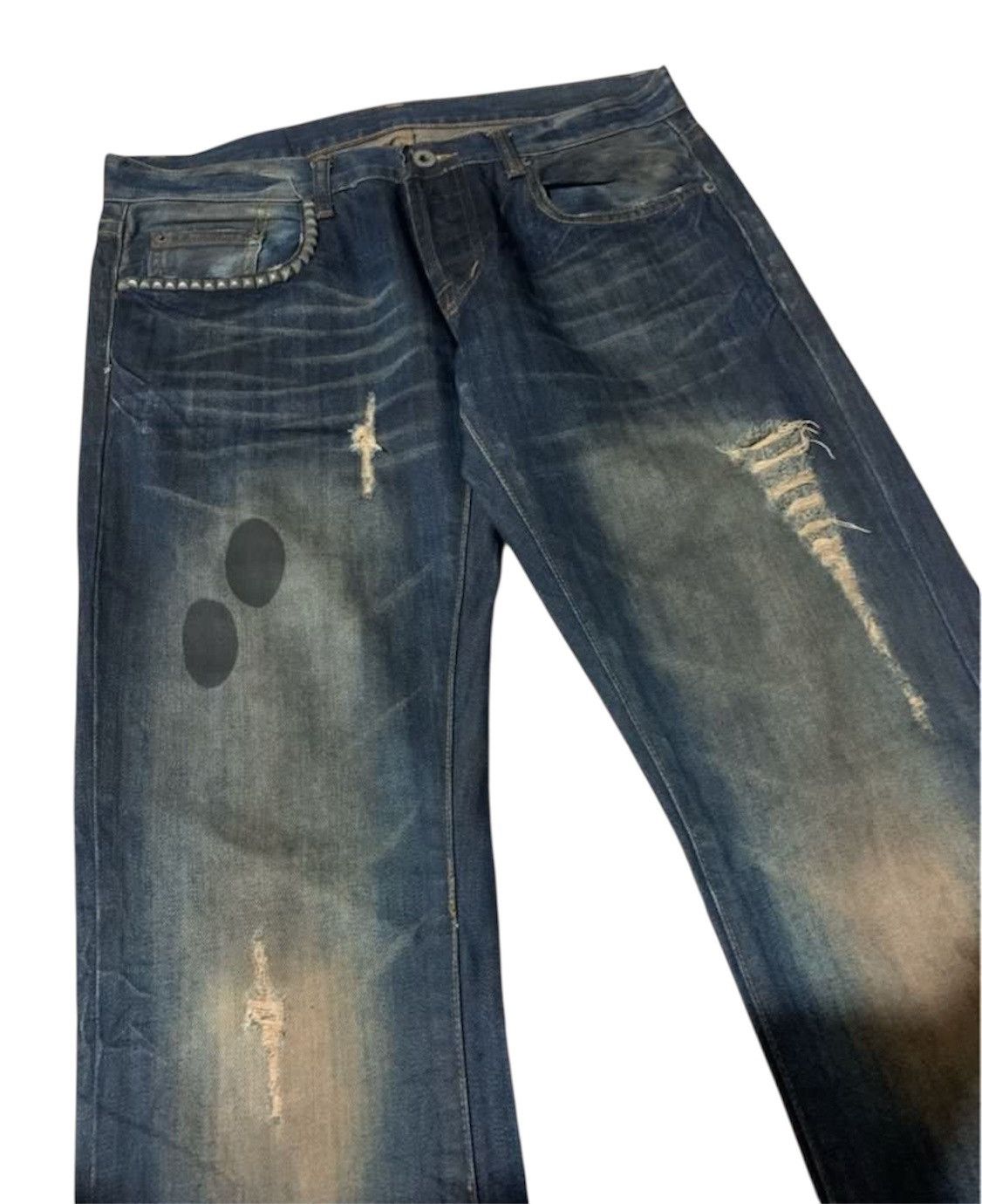 Hysteric Glamour studded jeans