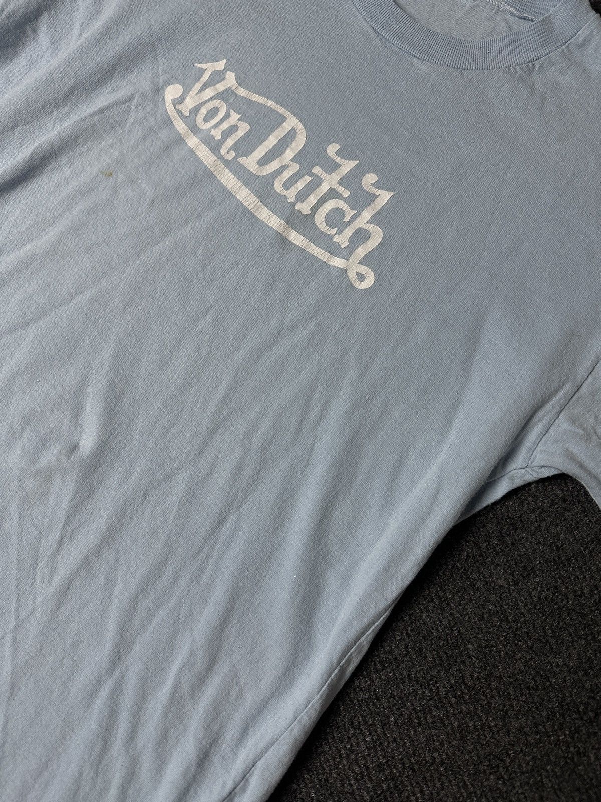 Von Dutch 🚨Y2K VON DUTCH BIG LOGO SUNFADED Y2K distressed style tee Size M / US 6-8 / IT 42-44 - 5 Thumbnail