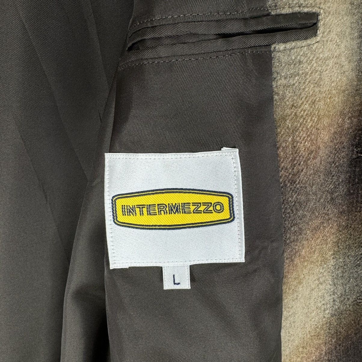 Japanese Brand ❄️INTERMEZZO JAPAN SHADOW PLAIDS BLAZER COAT Size US L / EU 52-54 / 3 - 11 Thumbnail