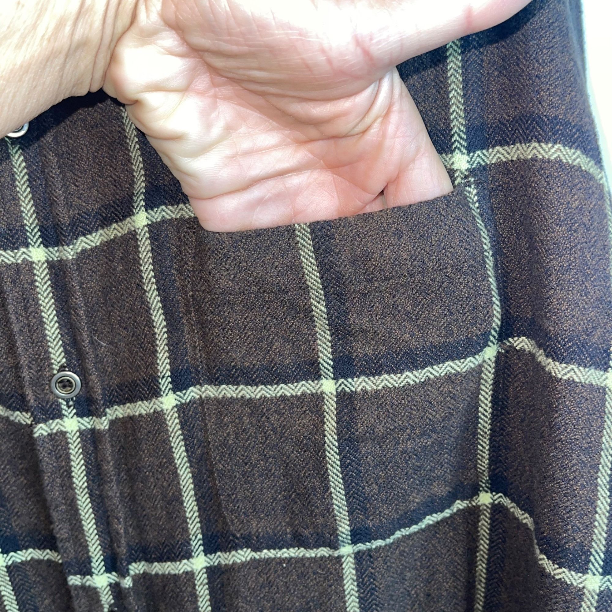 Prana Prana Mens Shirt Size XL Brown Plaid Long Sleeve Size US XL / EU 56 / 4 - 4 Thumbnail