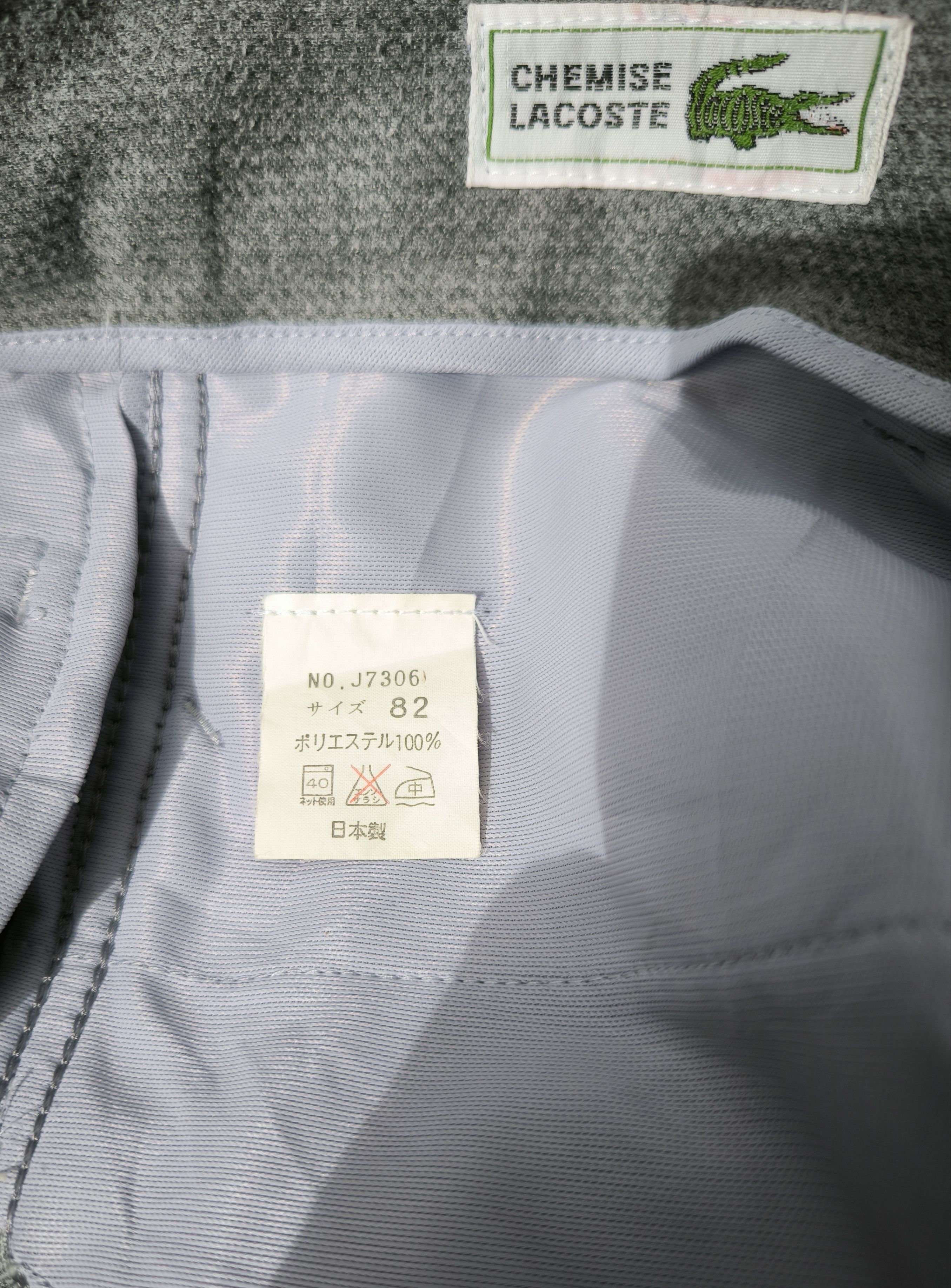 Lacoste Vtg CHEMISE LACOSTE classic casual pants Size US 32 / EU 48 - 7 Thumbnail