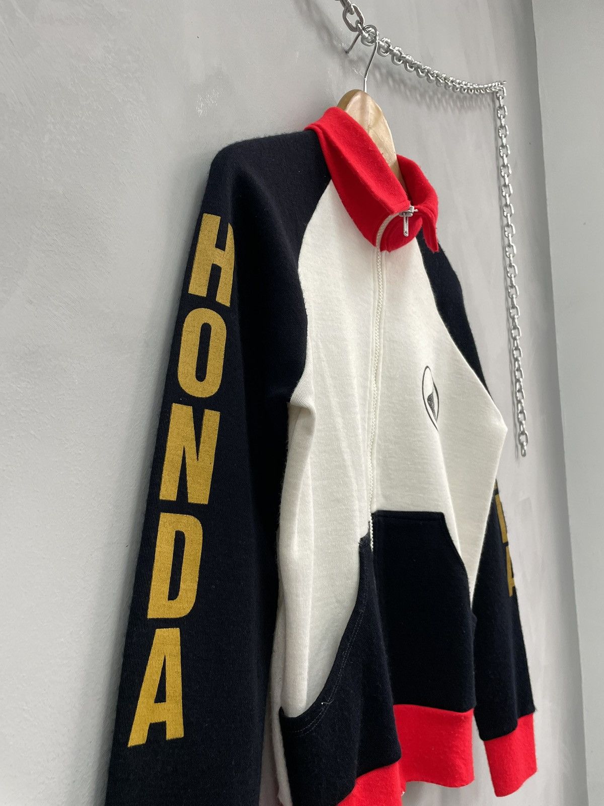Honda Rare 90s zip turtle neck Honda retro hoodie y2k Size US S / EU 44-46 / 1 - 3 Thumbnail
