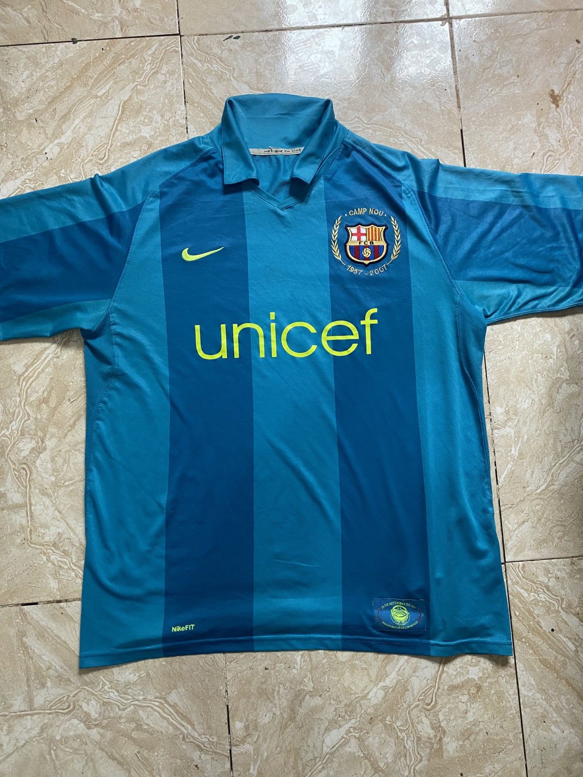 Nike Vintage Barcelona 2007 jersey Size US XL / EU 56 / 4 - 1 Thumbnail