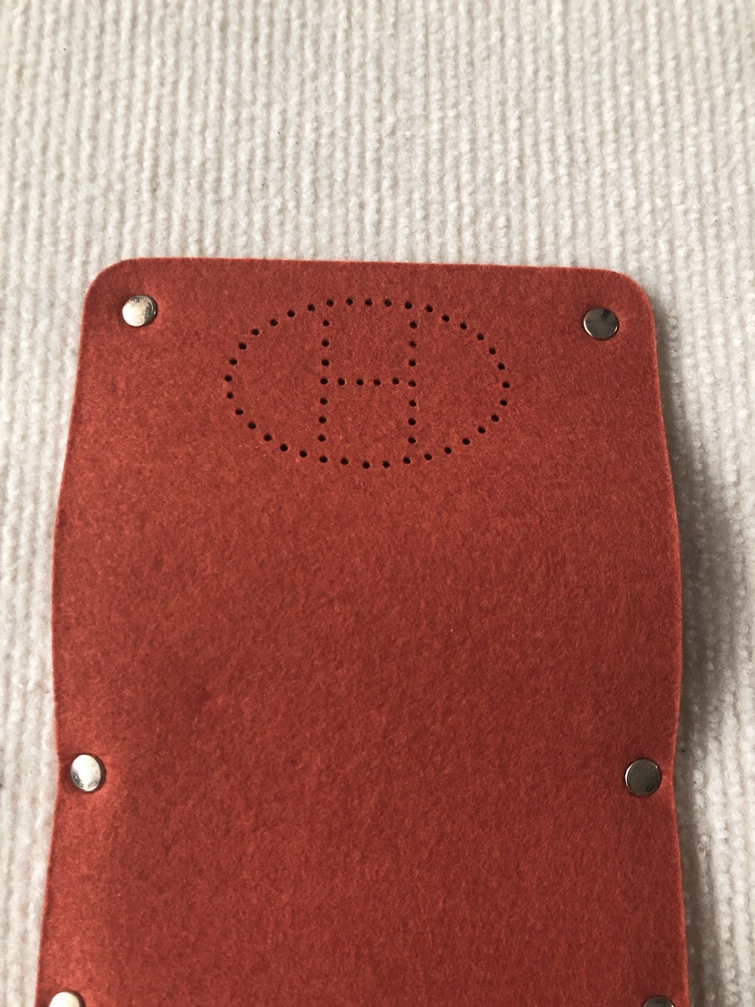 Hermes Hermes Evelyne Etui Cartes Wool Holder Pouch Case Wallet Size ONE SIZE - 10 Thumbnail