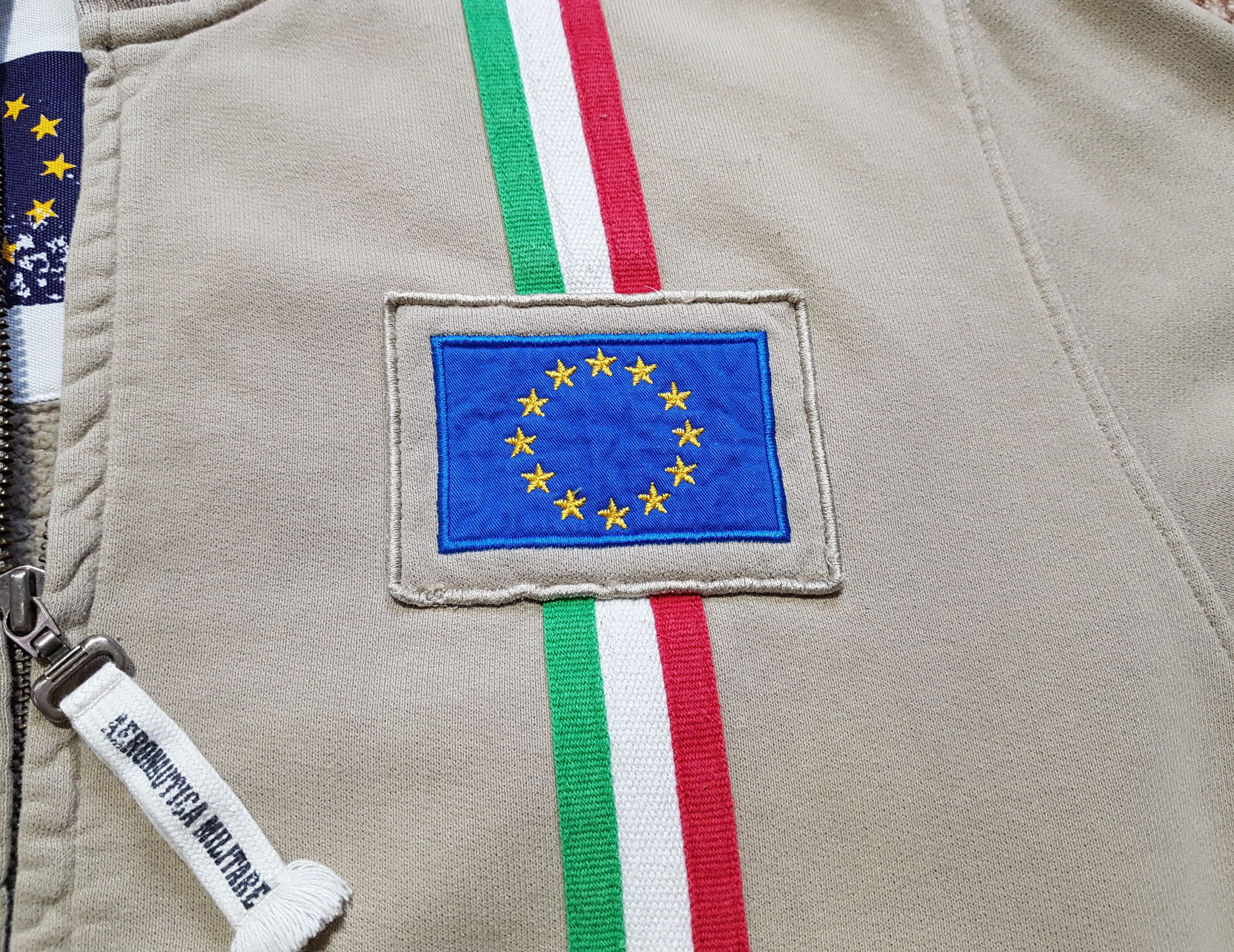 Aeronautica Militare Aeronautica Militare EU Air Forces Vintage Zip Sweatshirt XL Size US XL / EU 56 / 4 - 9 Thumbnail