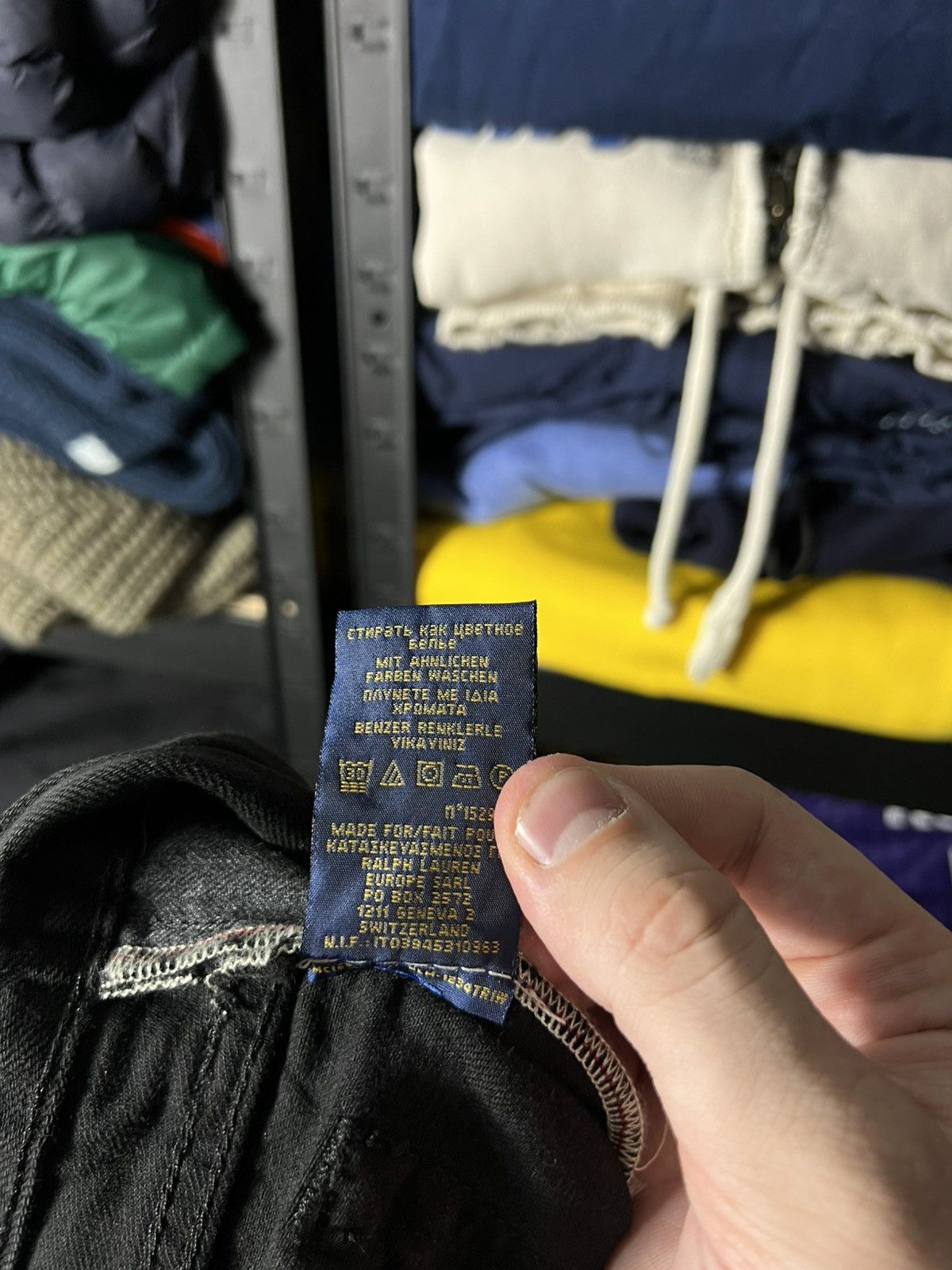 Polo Ralph Lauren NWT Polo Ralph Lauren Black Denim Jeans – Size 38 Size US 38 / EU 54 - 11 Thumbnail