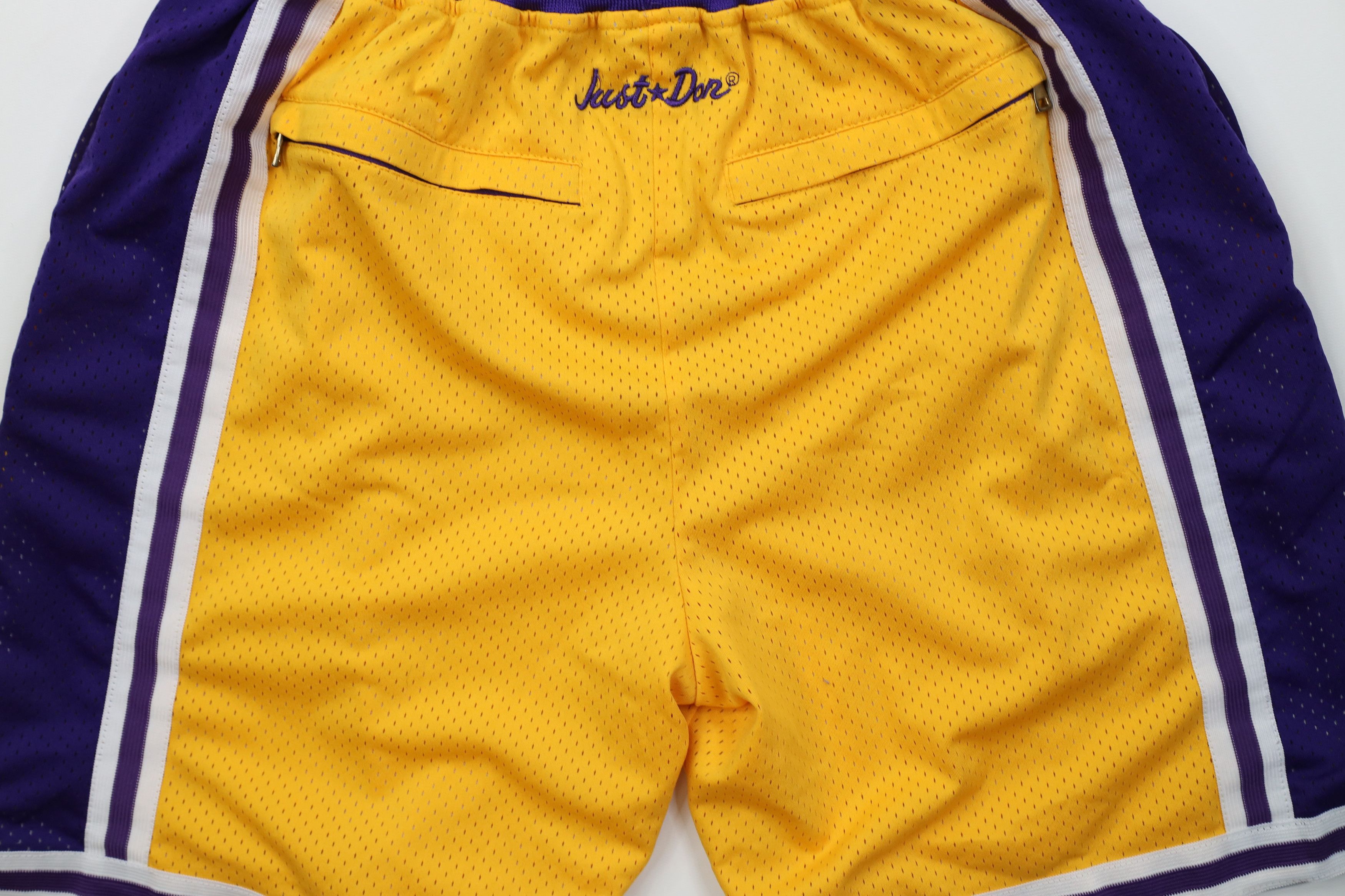 Just Don Just Don 1996/1997 Los Angeles Lakers Basketball Shorts USA Size US 30 / EU 46 - 13 Thumbnail