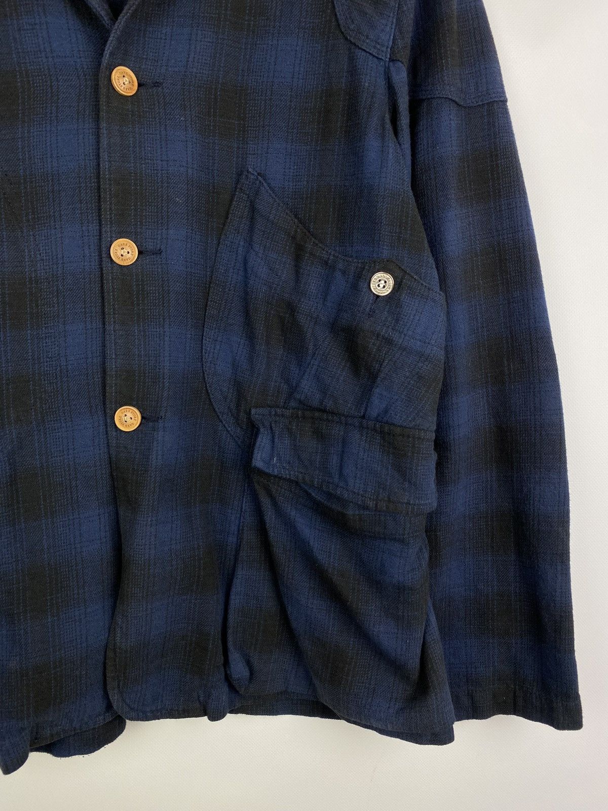Garbstore × Japanese Brand Garbstore checked workwear Japanese style blazer jacket Size US M / EU 48-50 / 2 - 8 Thumbnail