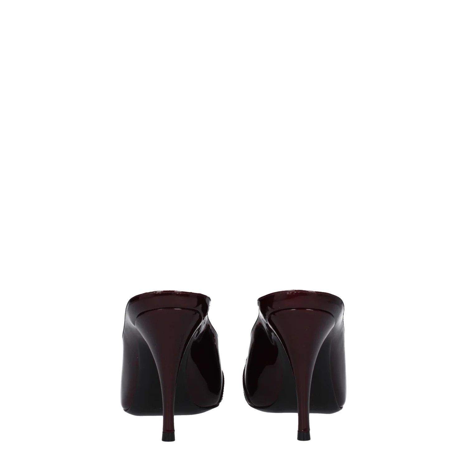 Saint Laurent Paris o1s1wg110425 756175 Le Maillon 95 Mules in Deep Bordeaux Size US 7 / IT 37 - 5 Thumbnail