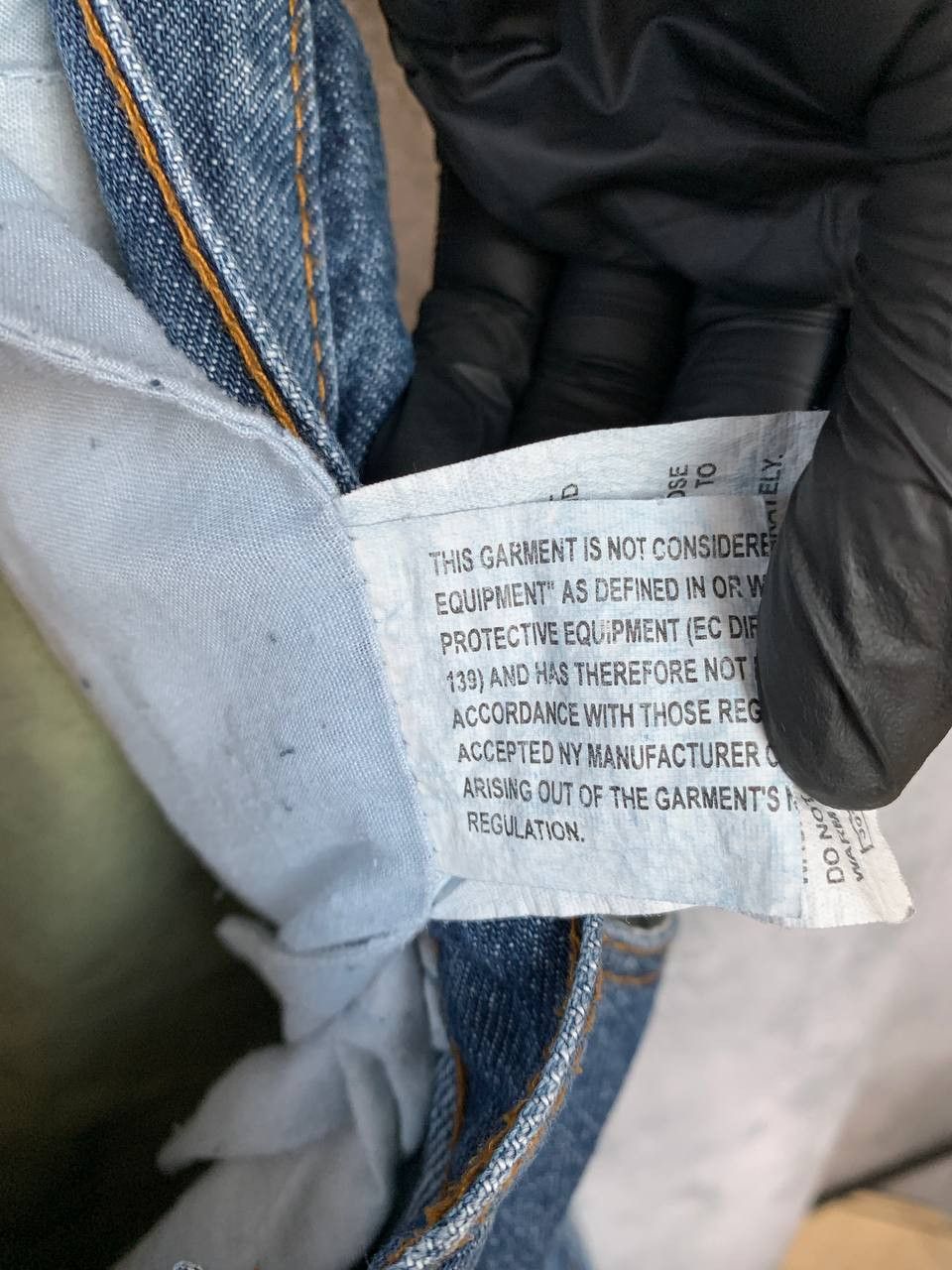 Japanese Brand Red Route London Made with Kevlar Denim Jeans Pants Size US 34 / EU 50 - 20 Thumbnail